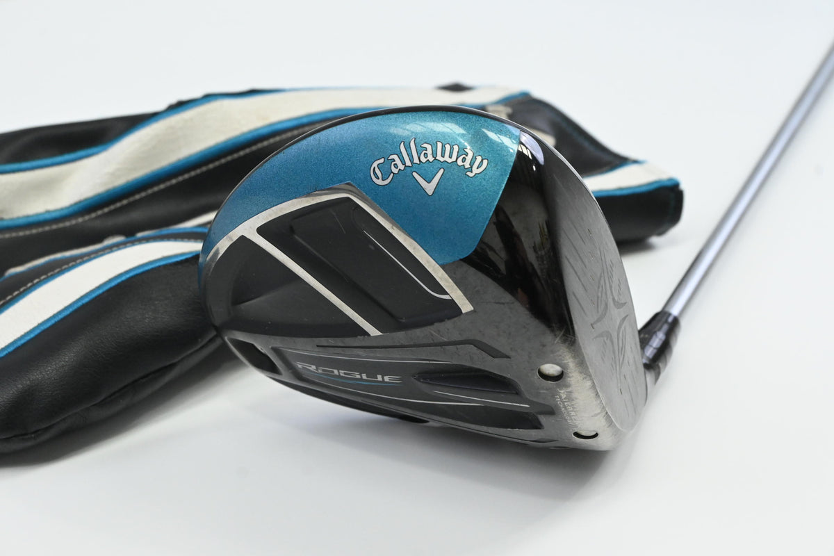 Callaway Rogue Driver / 9 Degree / Stiff Flex Evenflow Green 65 Shaft