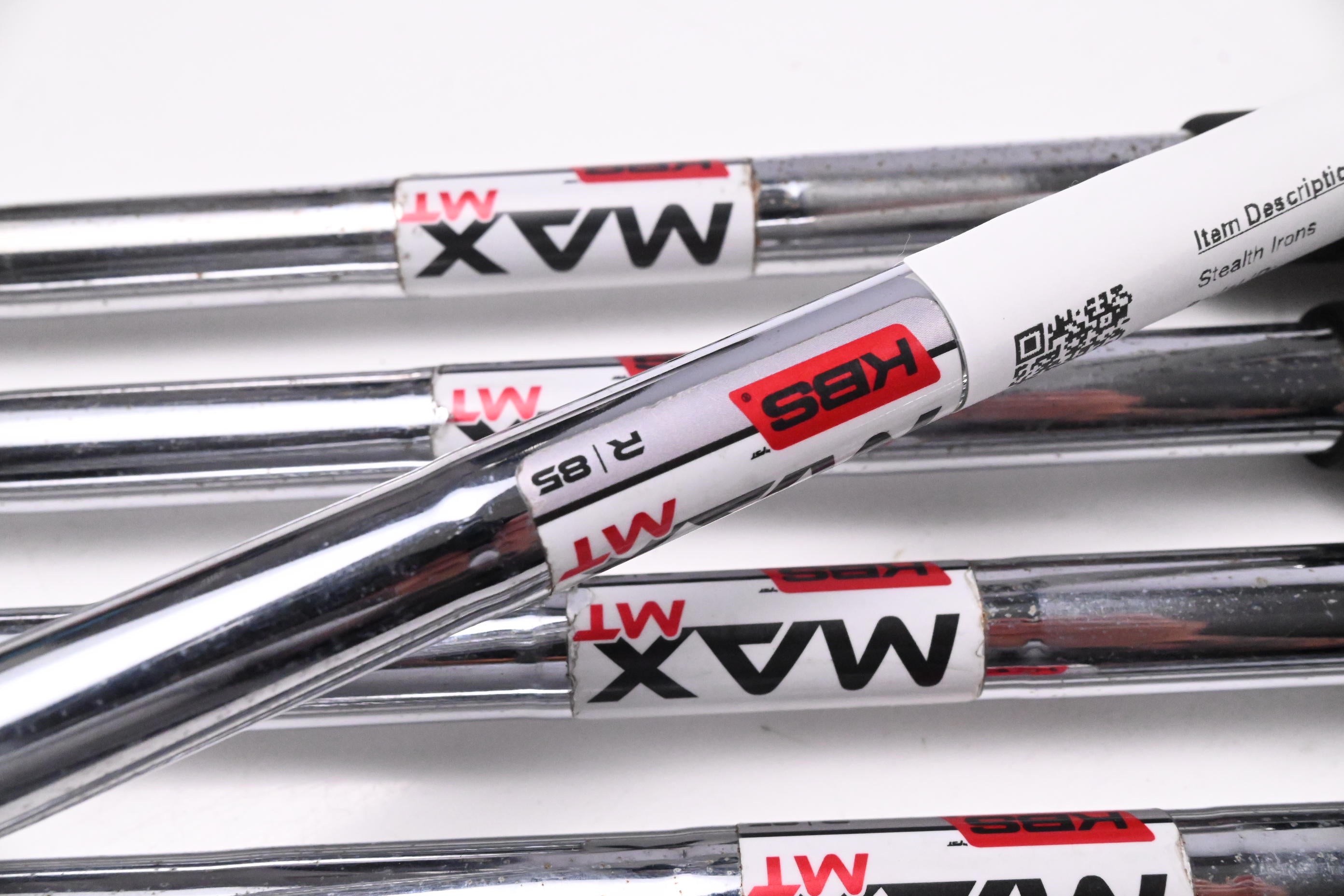 Taylormade Stealth Irons / 5-PW / Regular Flex KBS Max MT 85 Shafts