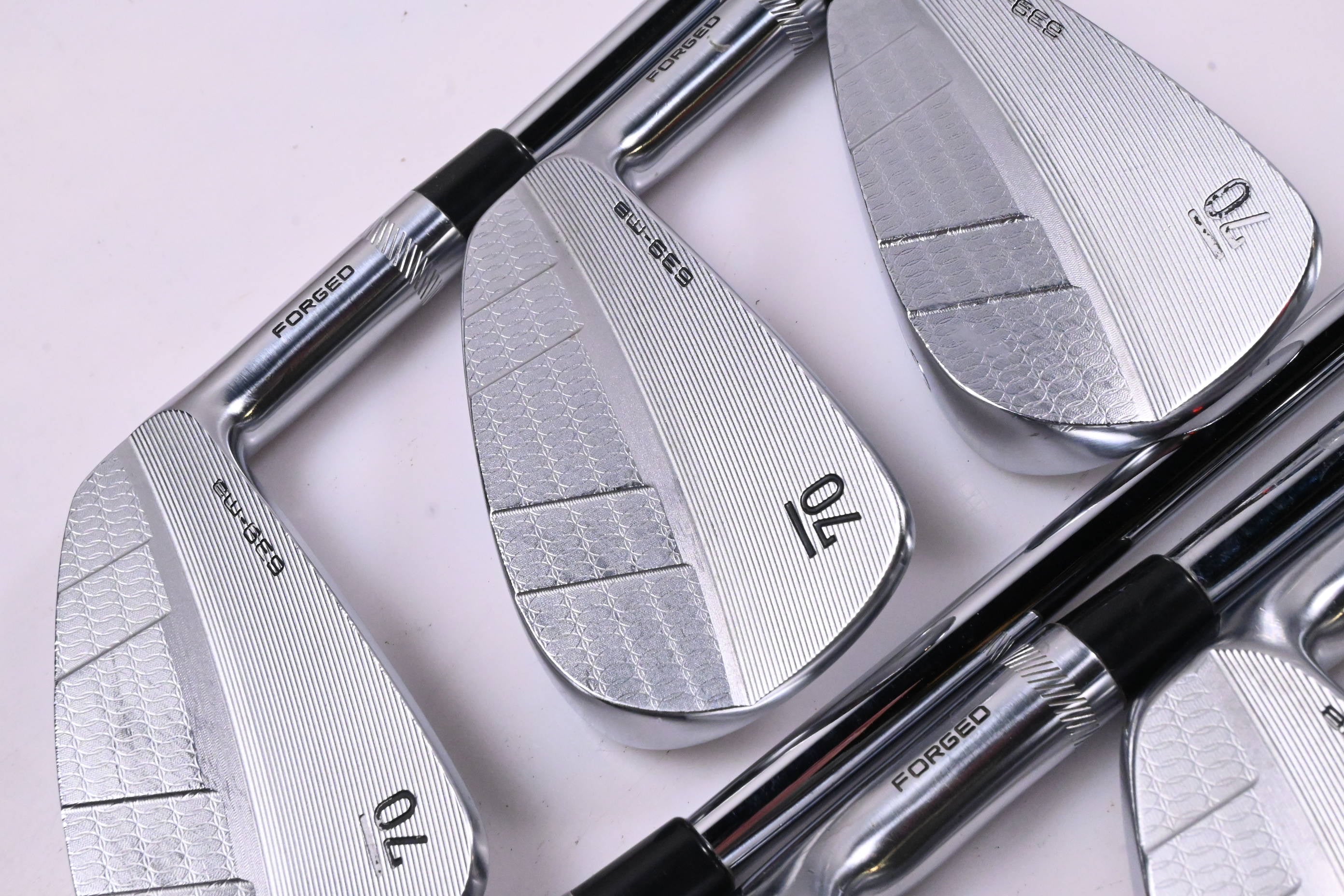 Sub 70 639 MB Irons / 4-PW / Stiff Flex KBS Tour Lite 100 Shafts