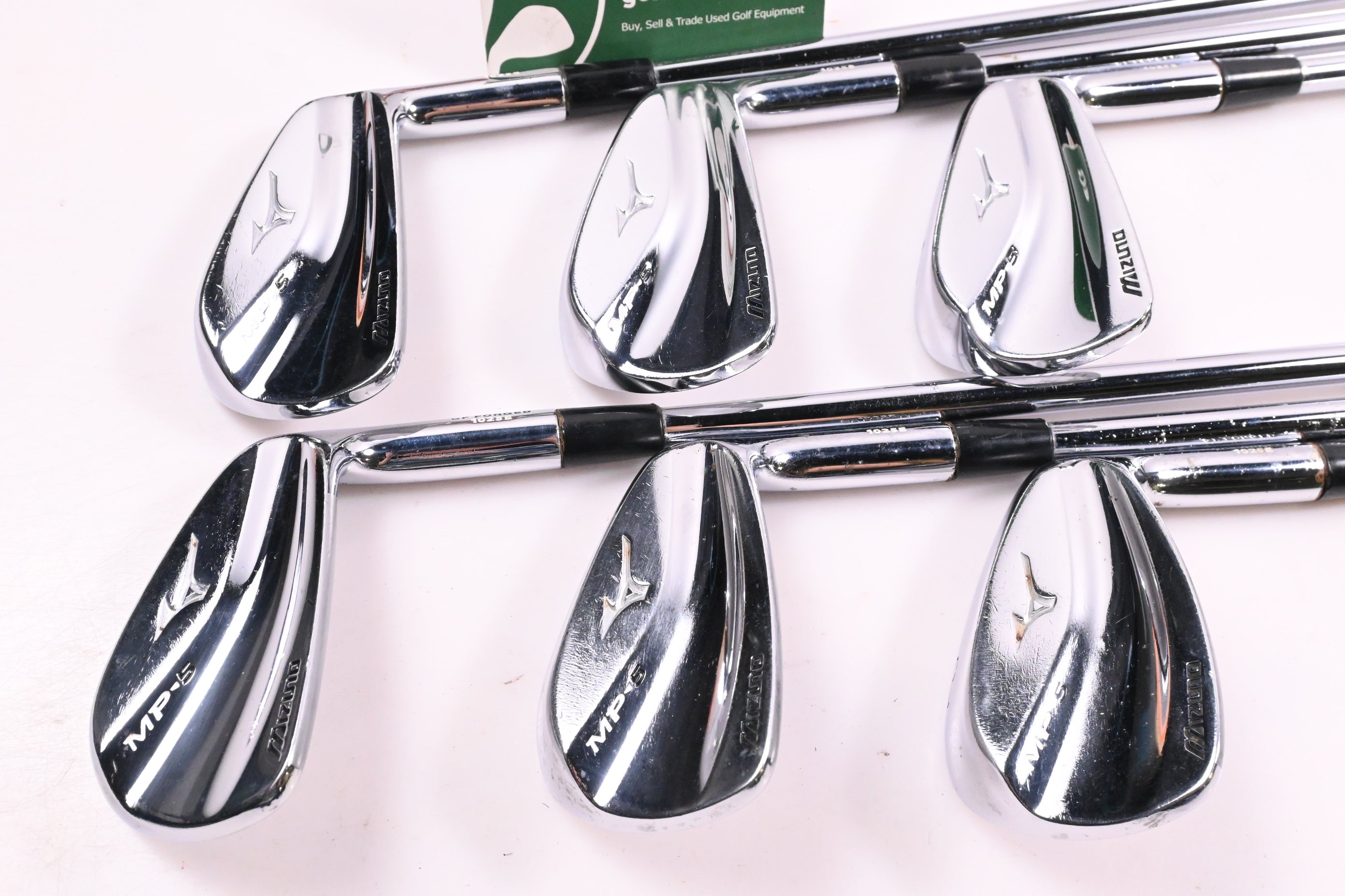 Mizuno MP-5 Irons / 5-PW / Stiff Flex Dynamic Gold S300 Shaft