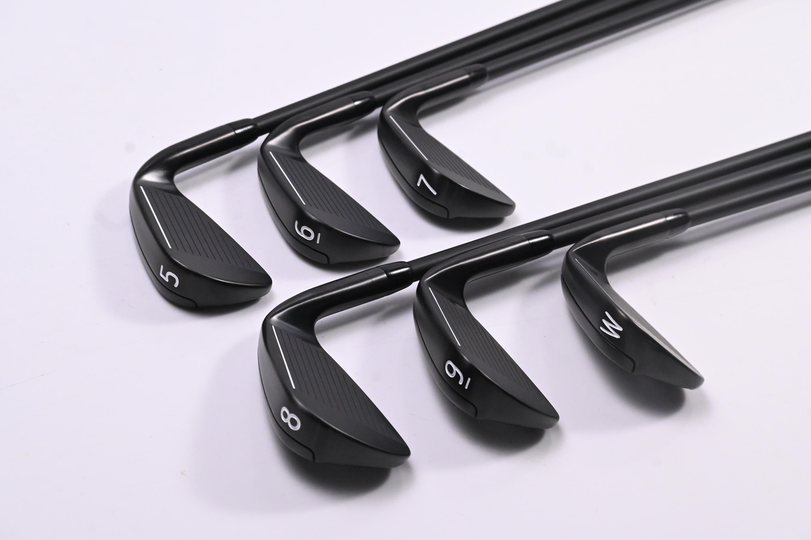 Left Hand PXG 0311 P GEN6 Irons / 5-PW / Stiff Flex MMT 80 Shafts