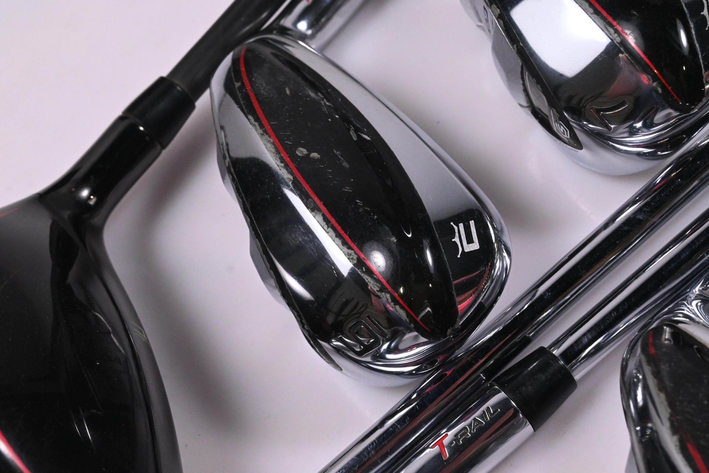 Cobra T-Rail Hybrid Combo Irons / 5H+6-PW+SW / Regular Flex Cobra Shafts