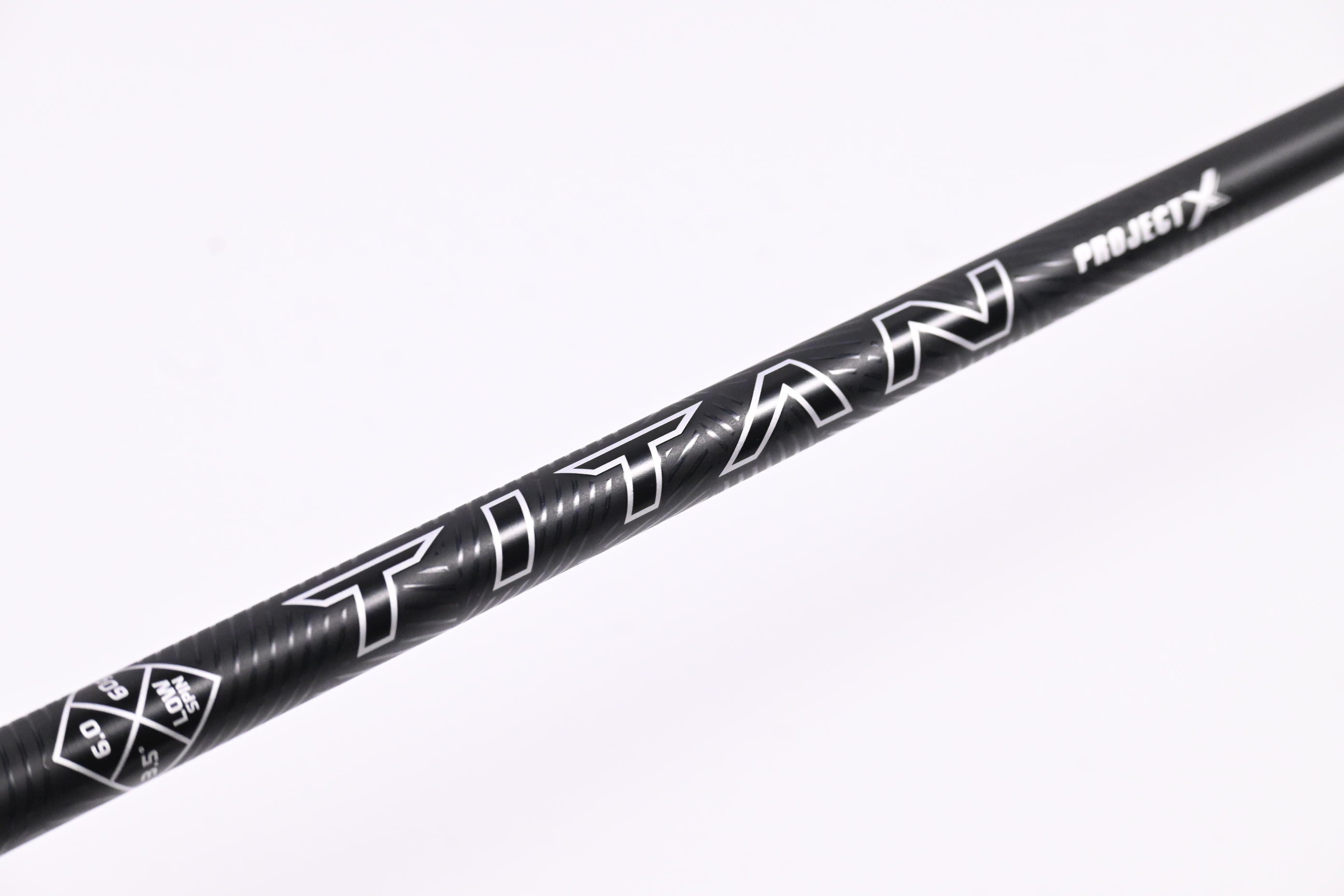 Project X Titan Black 60 Driver Shaft / Stiff Flex / Titleist Adapter
