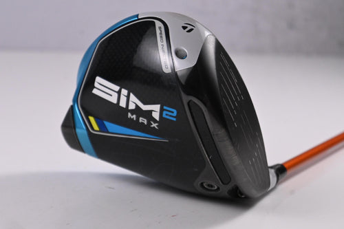 TaylorMade SIM2 Max Driver / 9 Degree / Stiff Flex Tour AD DI-7 Orange Shaft
