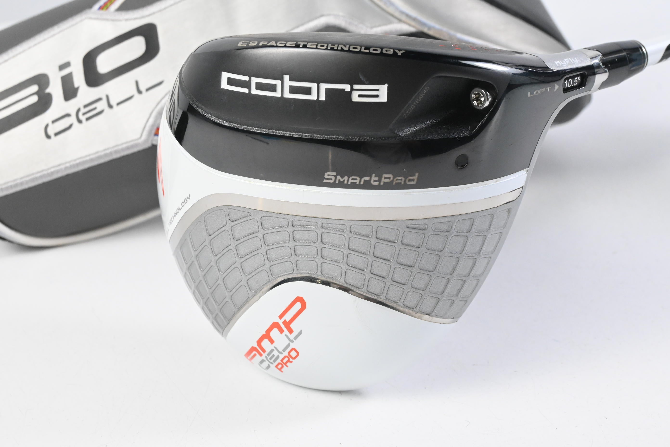 Cobra AMP Cell Pro Driver / 7.5-10.5 Degree / Stiff Flex Kuro Kage 60 Shaft