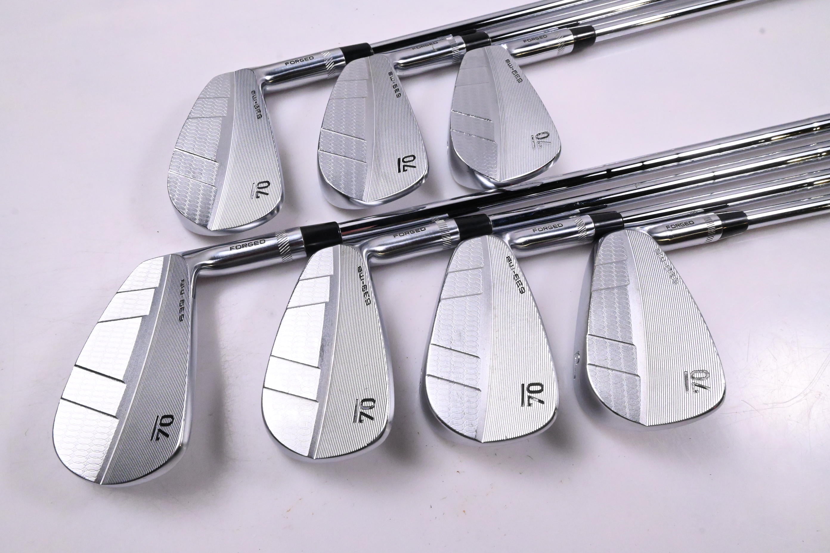 Sub 70 639 MB Irons / 4-PW / Stiff Flex KBS Tour Lite 100 Shafts