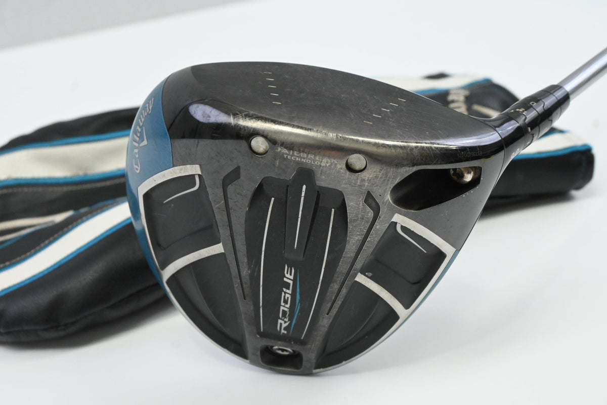 Callaway Rogue Driver / 9 Degree / Stiff Flex Evenflow Green 65 Shaft