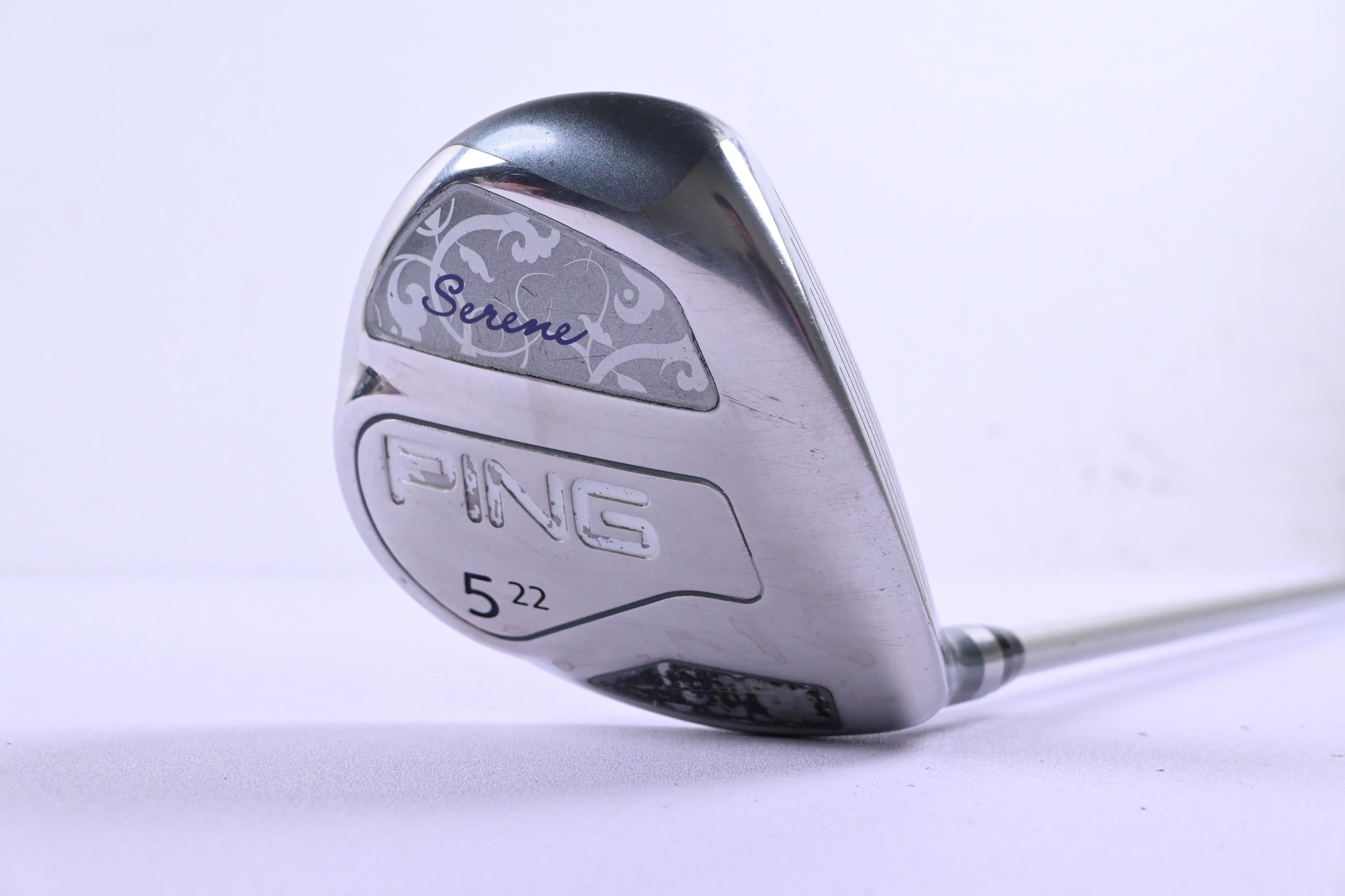 Ladies Ping Serene #5 Wood / 22 Degree / Ladies Flex Ping ULT 210 Lite Shaft