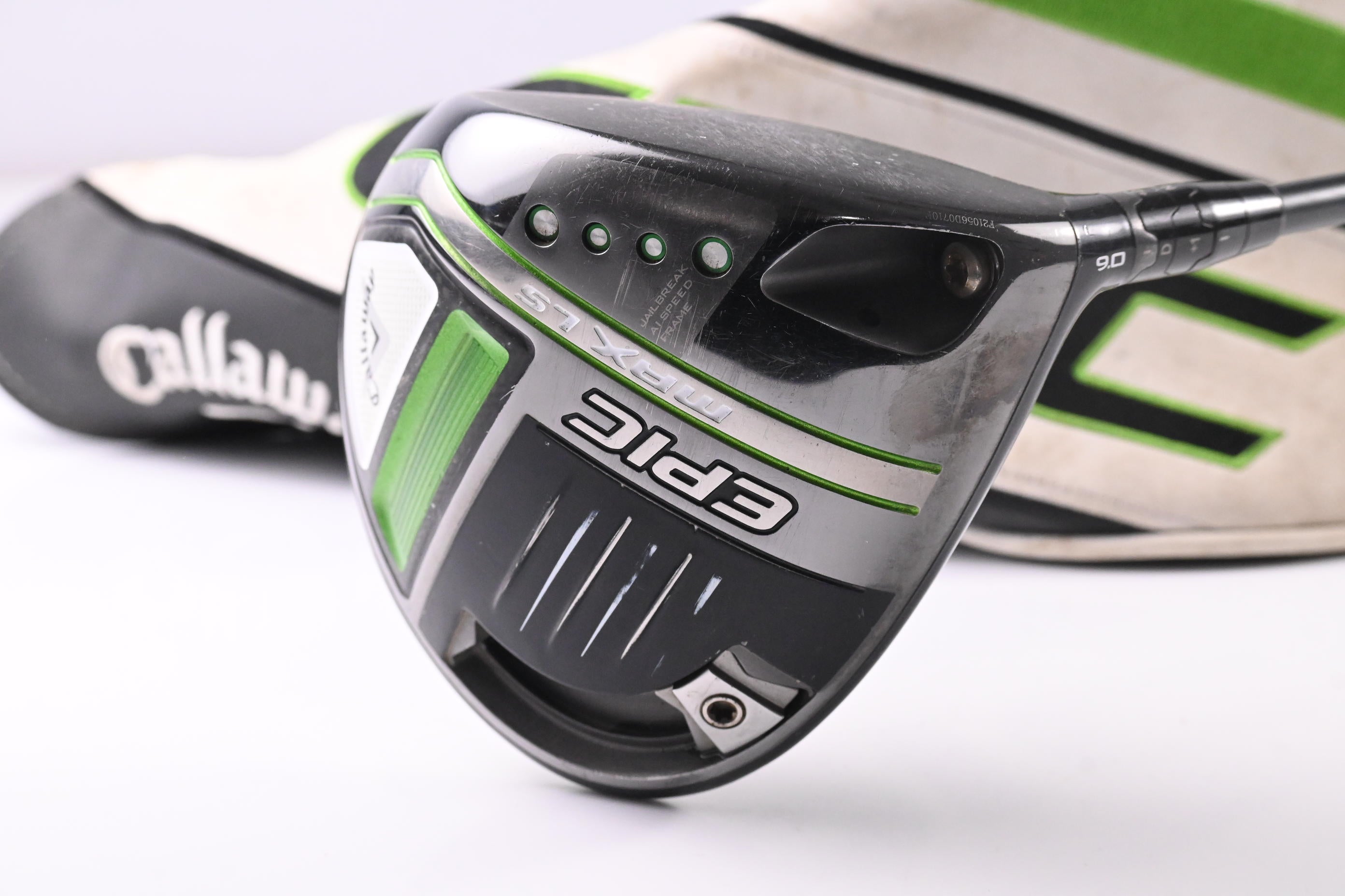 Callaway Epic Max LS Driver / 9 Degree / Regular Flex HZRDUS Smoke iM10 Green 50