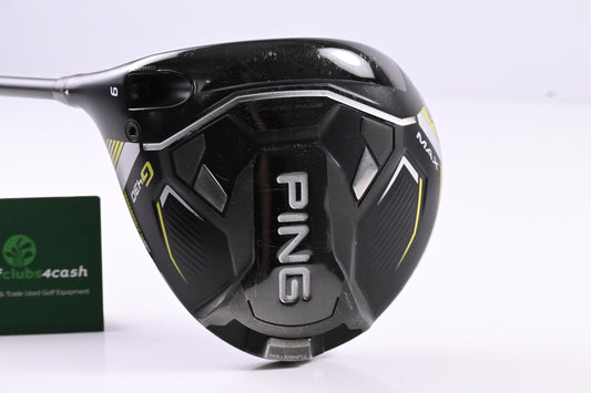 Left Hand Ping G430 Max Driver / 9 Degree / Stiff Flex Ping Alta CB 55 Shaft