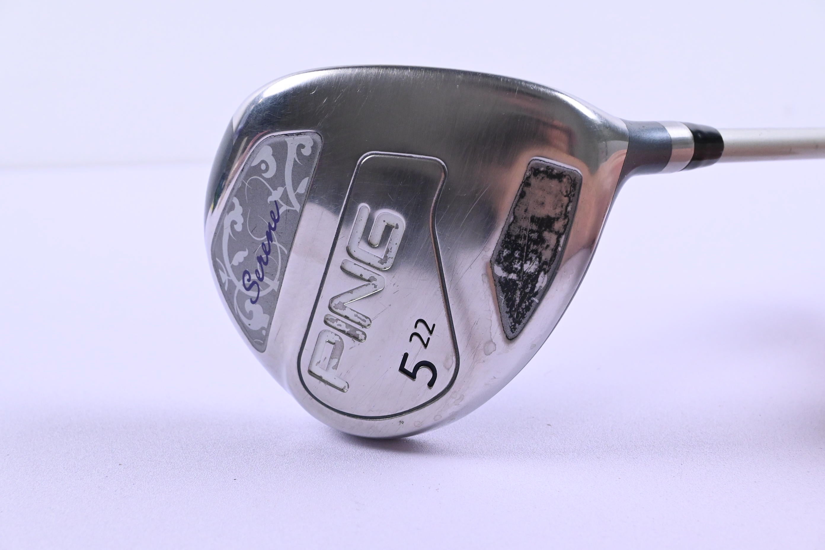 Ladies Ping Serene #5 Wood / 22 Degree / Ladies Flex Ping ULT 210 Lite Shaft