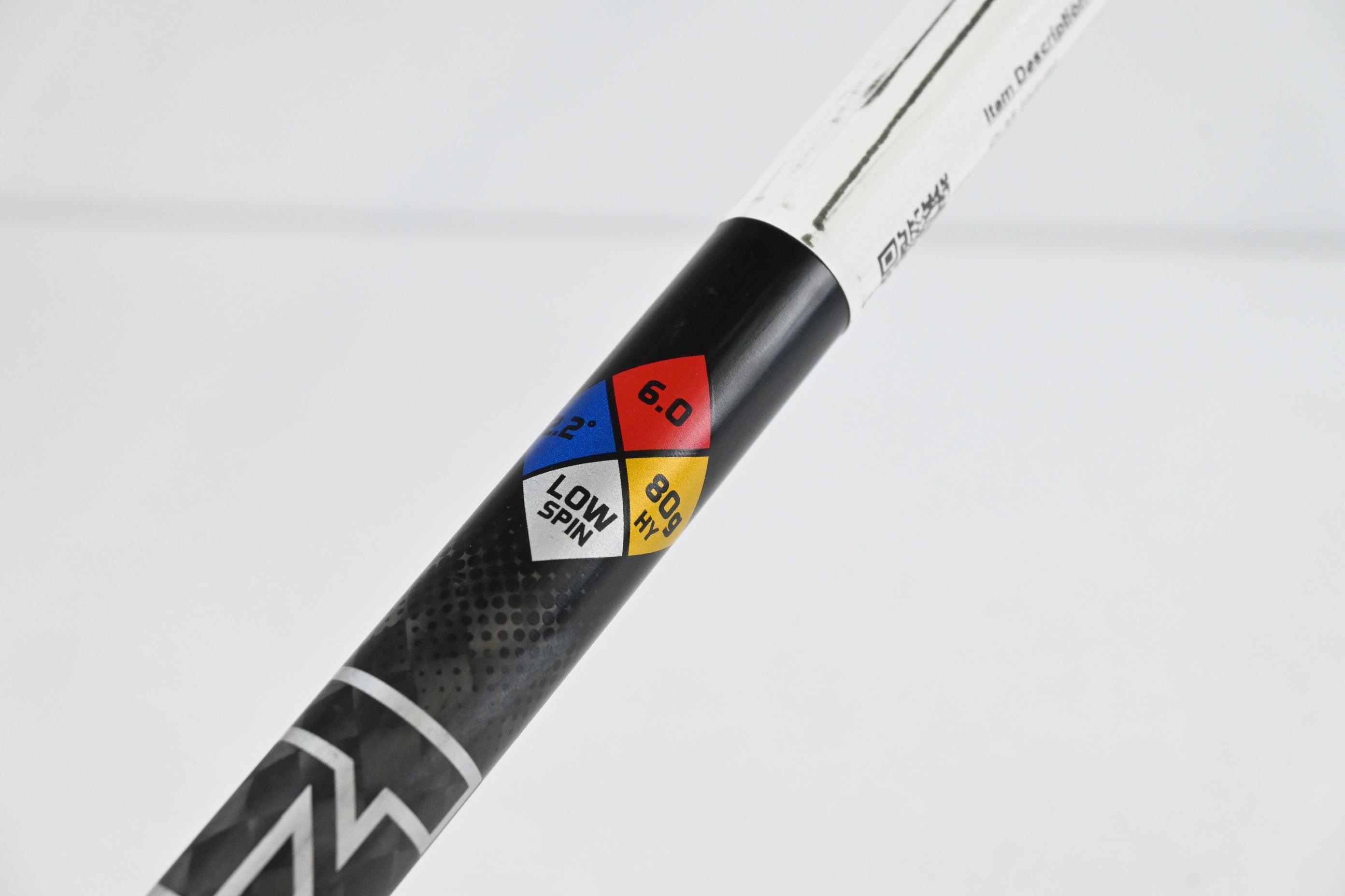 Taylormade Qi35 #4 Hybrid / 22 Degree / Stiff Flex Hzrdus Gen5 Black 80 Shaft