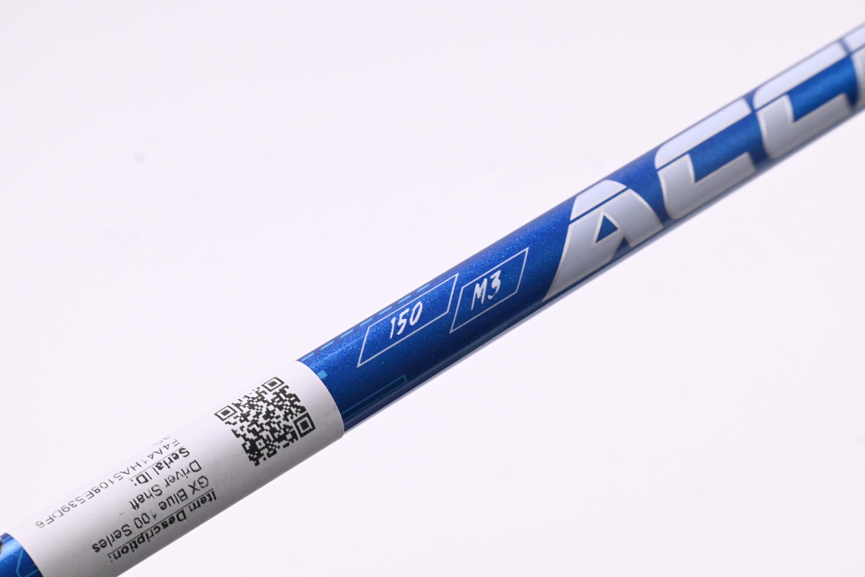 Accra GX Blue 150 Series Driver Shaft / Regular Flex / Titleist Adapter