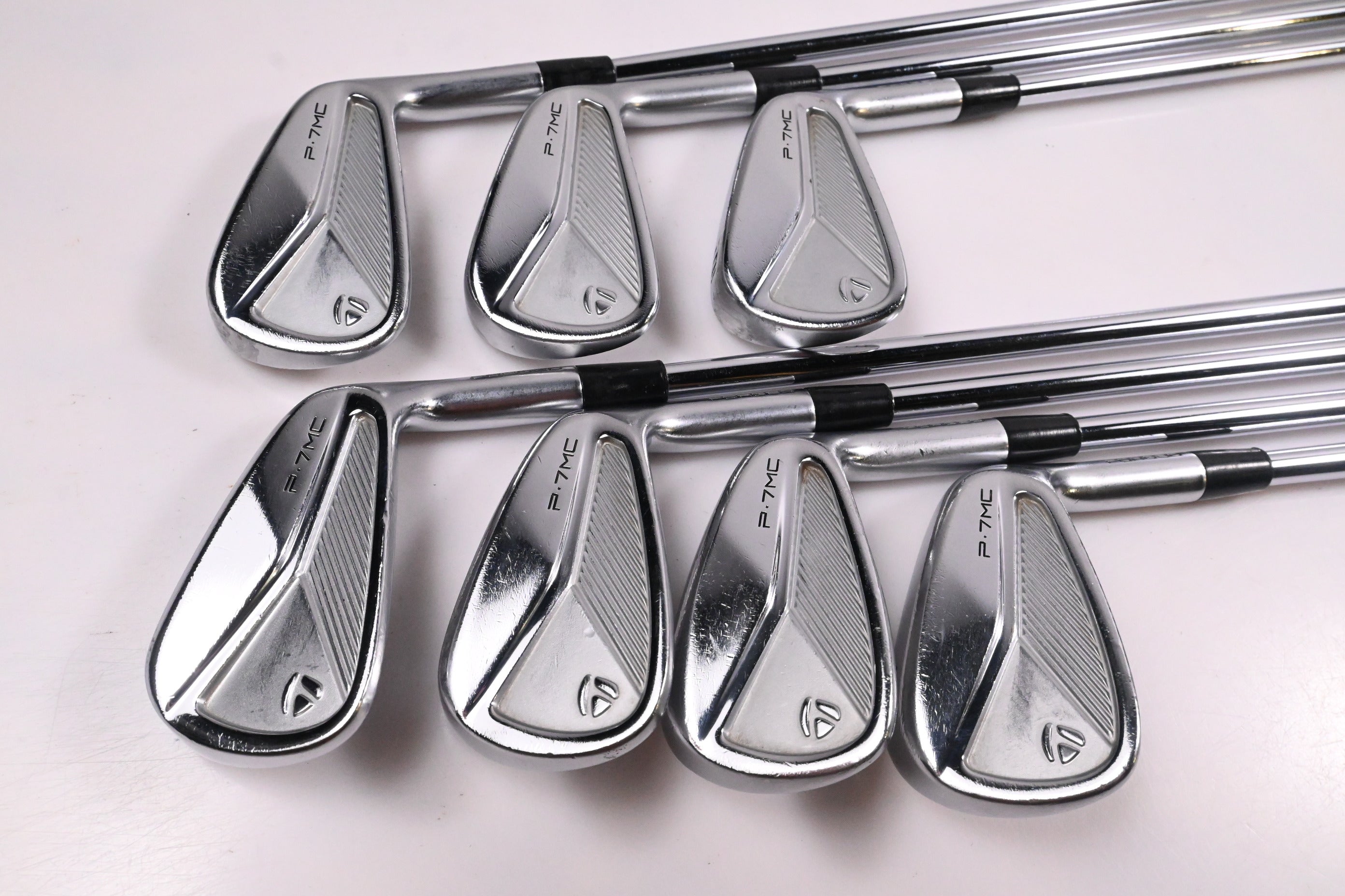 Taylormade P7MC 2023 Irons / 4-PW / Stiff Flex Project X LZ 120 Shafts