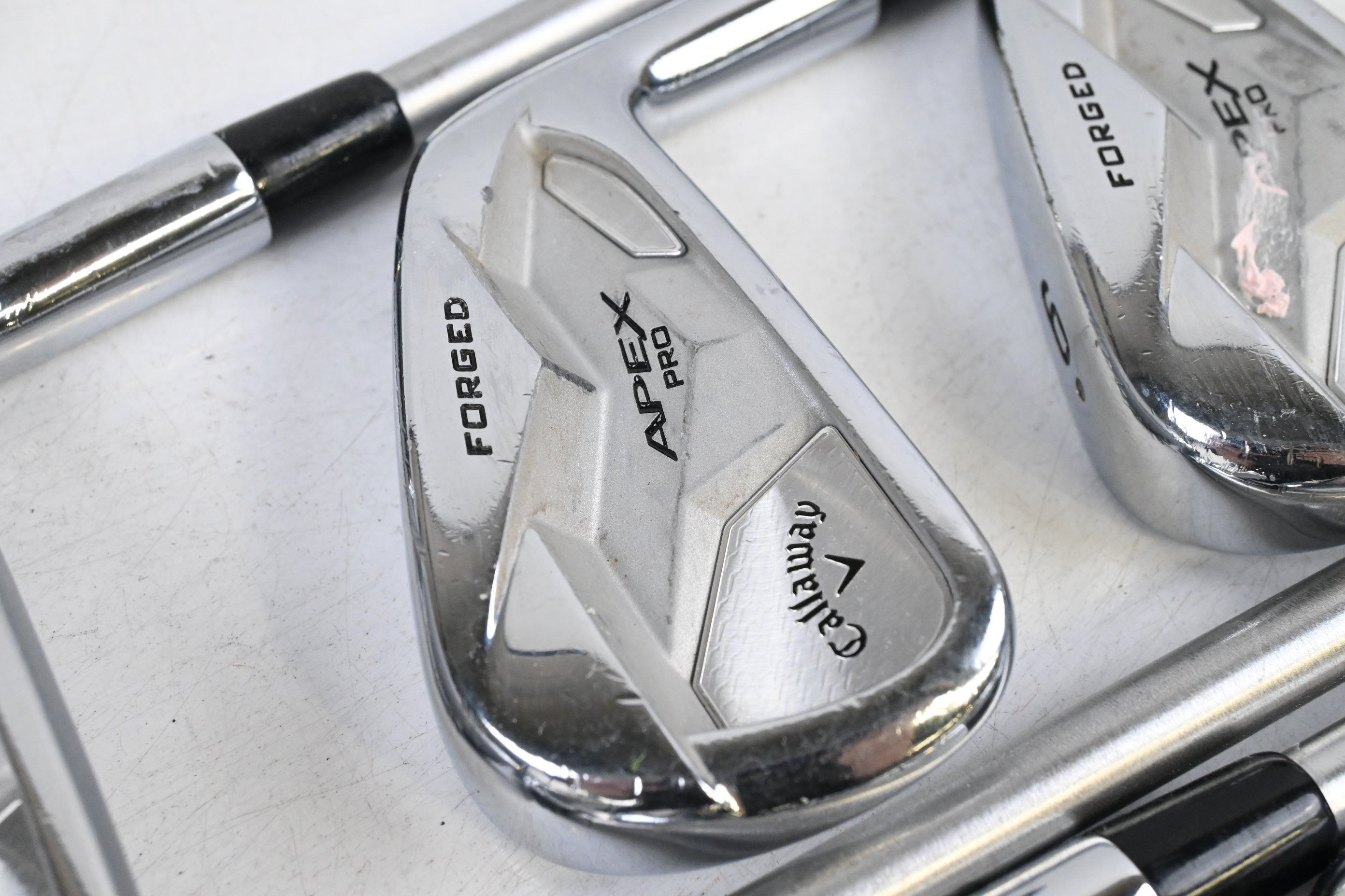 Callaway Apex Pro 19 Irons / 4-PW / Stiff Flex KBS Tour C-Taper 110 Shafts