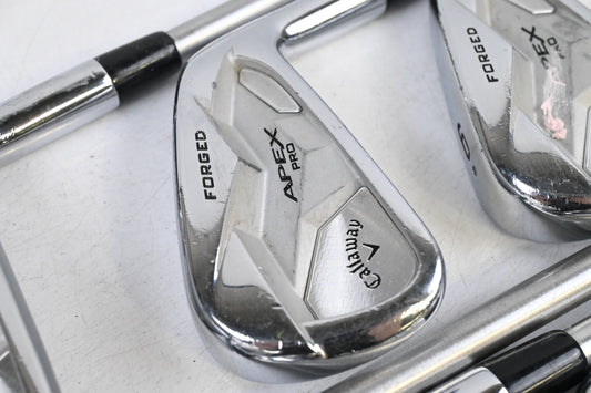 Callaway Apex Pro 19 Irons / 4-PW / Stiff Flex KBS Tour C-Taper 110 Shafts