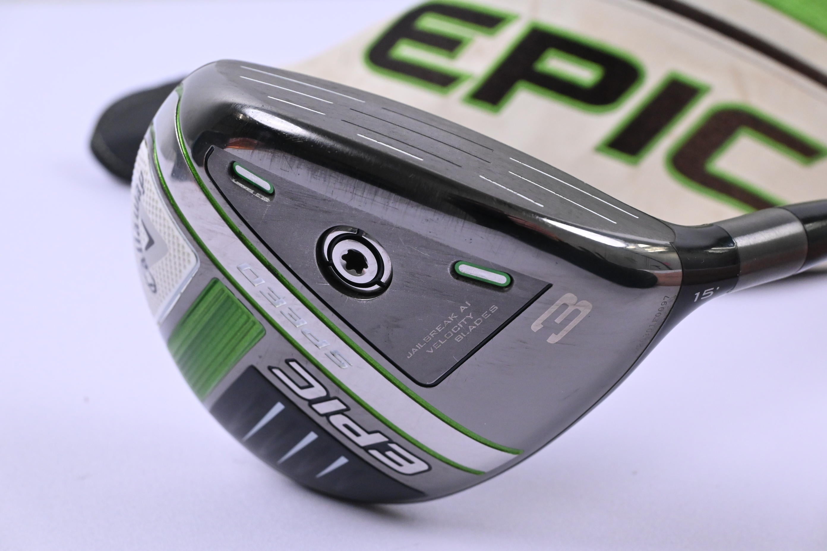 Callaway Epic Speed #3 Wood / 15 Degree / Stiff Flex HZRDUS Smoke iM10 60