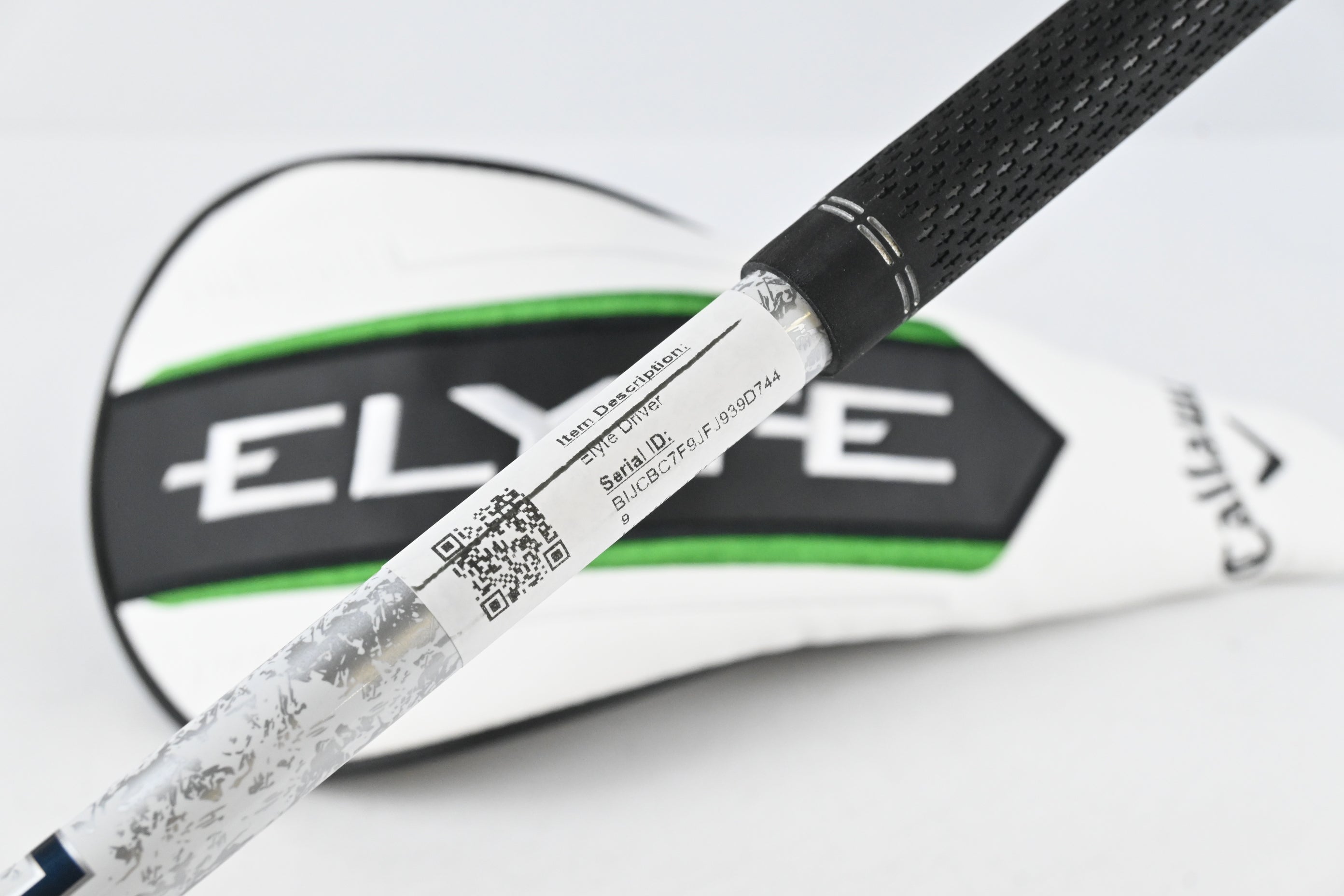 Callaway Elyte Driver / 9 Degree / Stiff Flex Denali Charcoal 50 Shaft