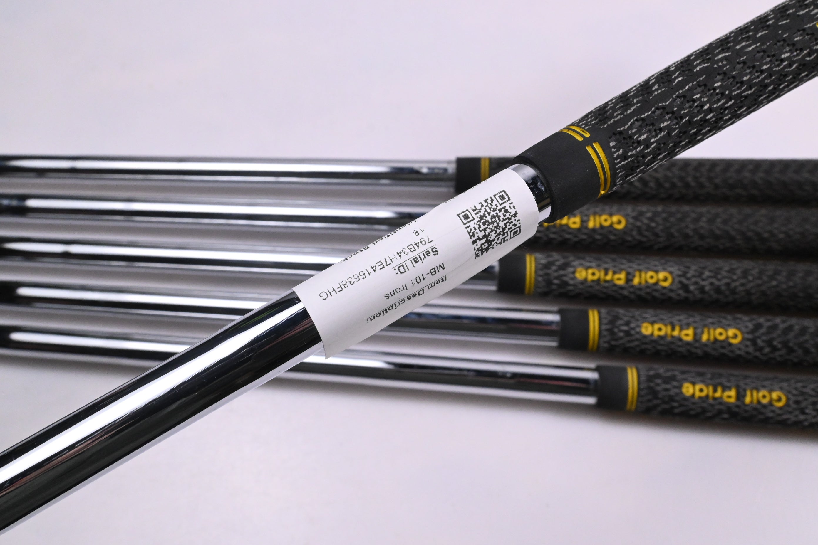Miura MB-101 Irons / 4-9i / Stiff Flex Steel Shafts