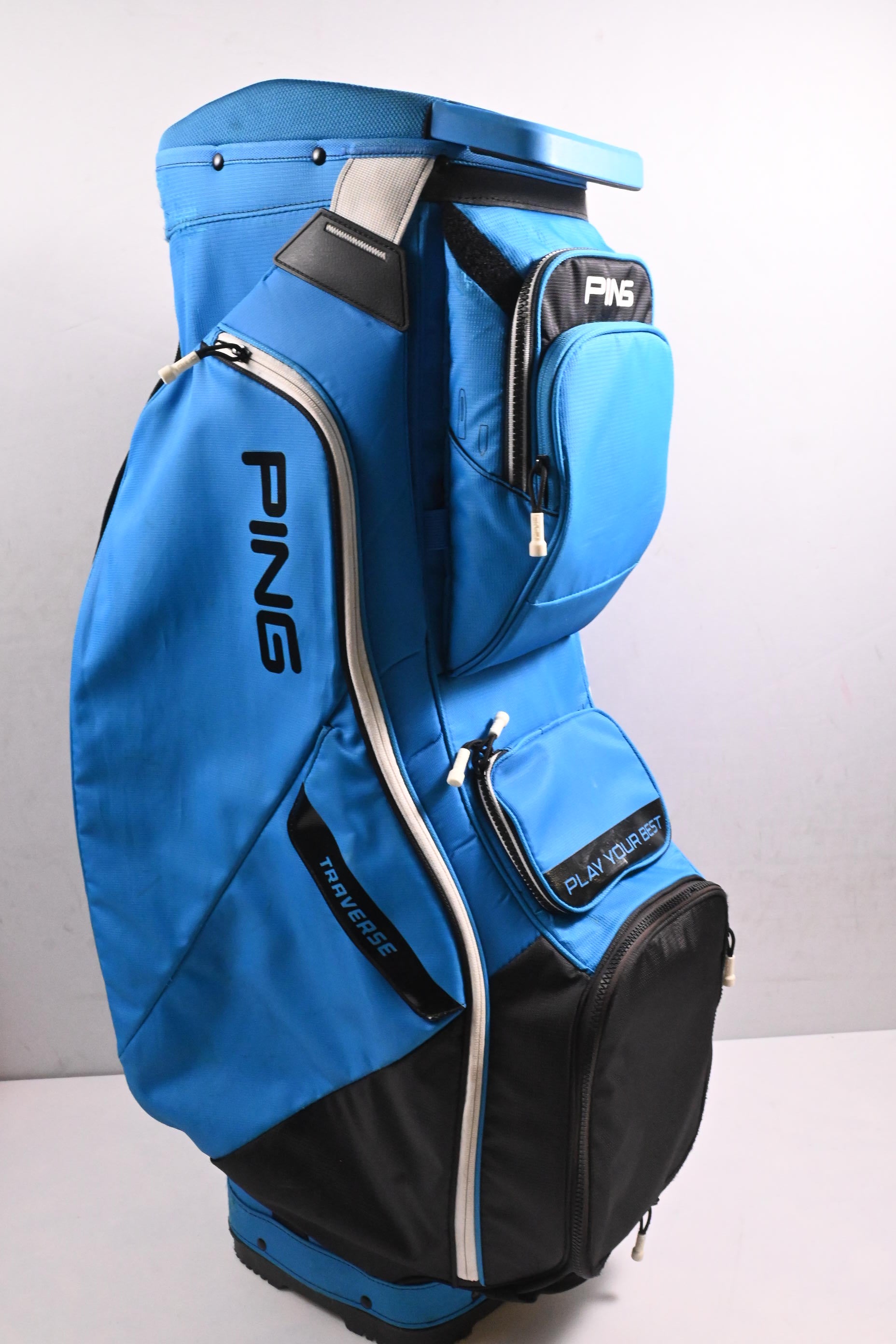 Ping Traverse Cart Bag / 14-Way Divider / Blue, Black