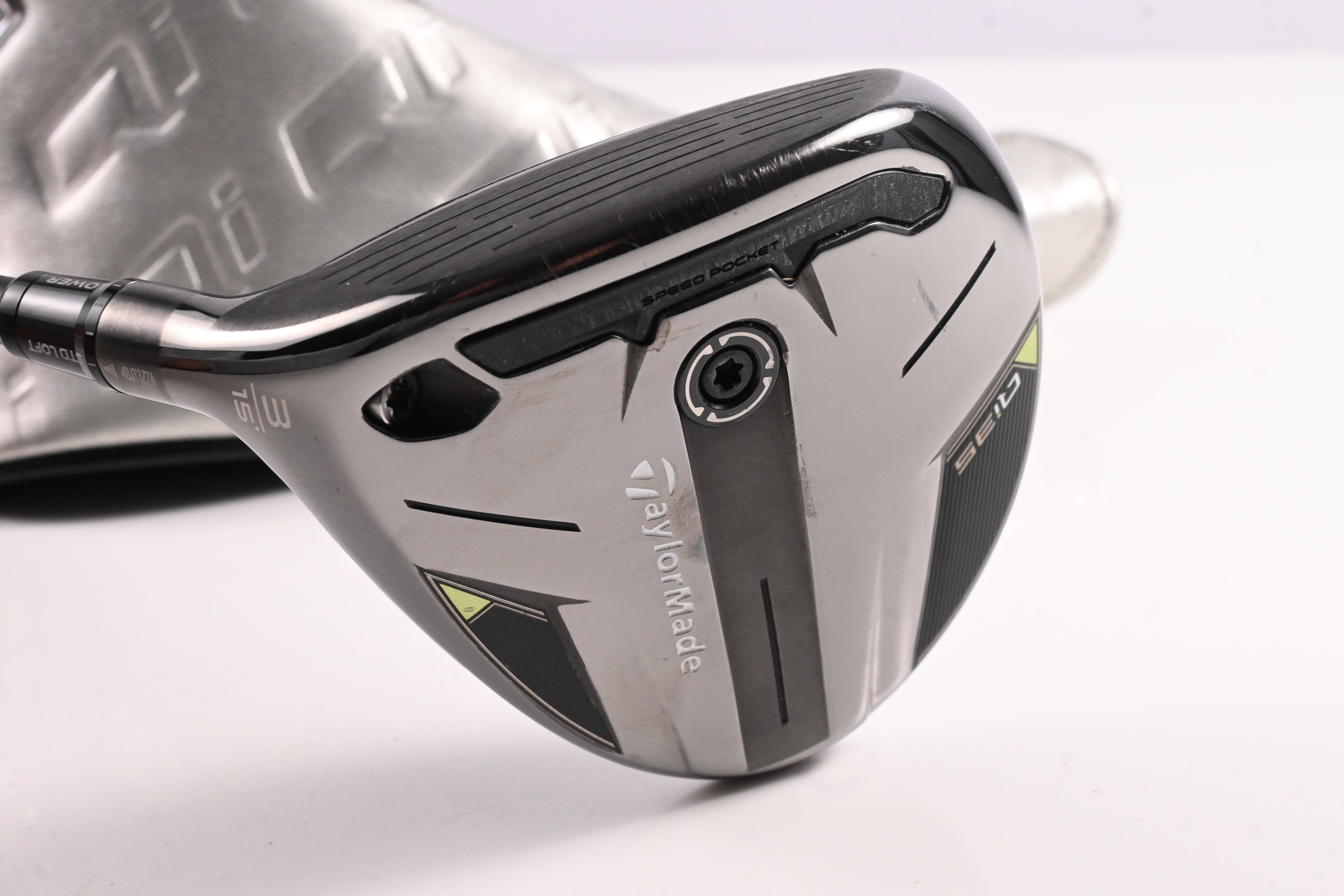 Left Hand Taylormade Qi35 #3 Wood / 15 Degree / Regular Flex Ventus Blue 5 Shaft