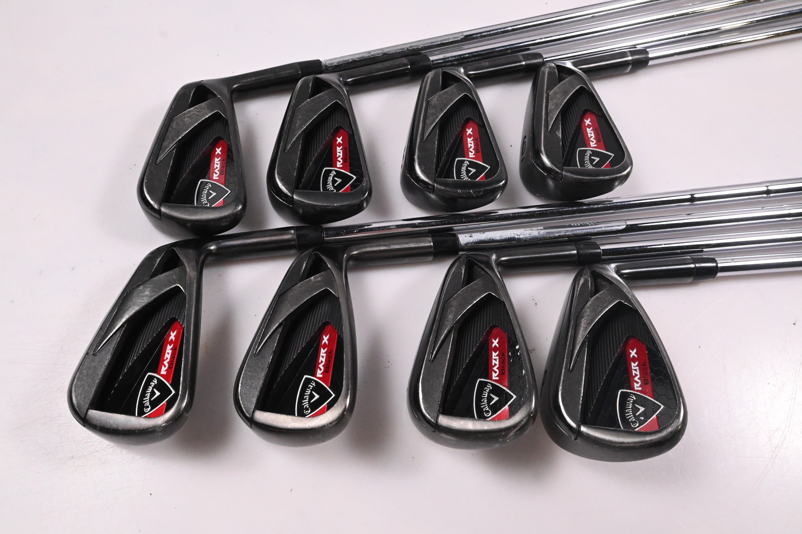 Callaway RAZR X Black Irons / 3-PW / Uniflex M-10 XP Shafts