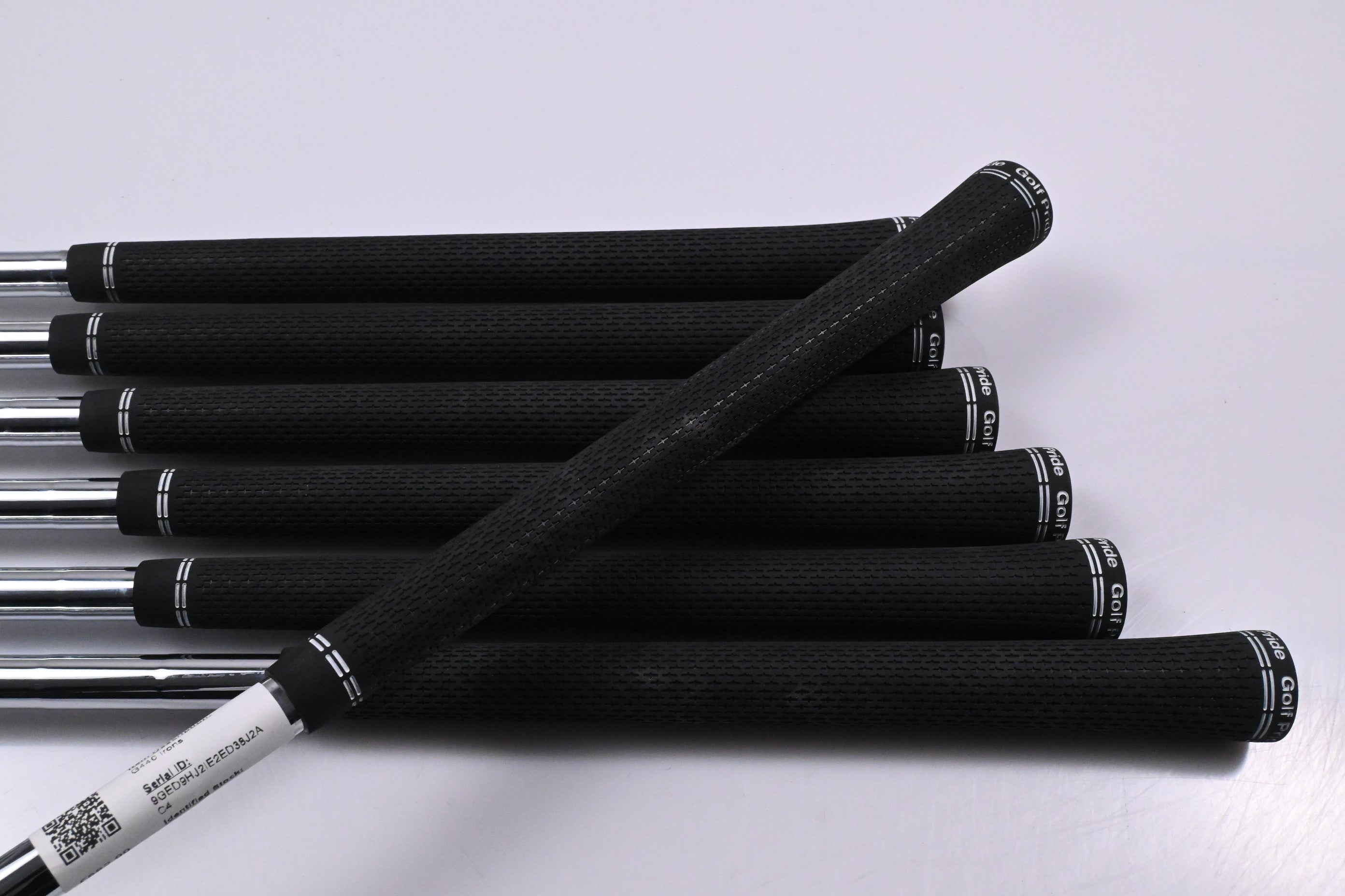 Ping G440 Irons / 5-PW+56° / White Dot / Regular Flex Ping AWT 3.0 Shafts