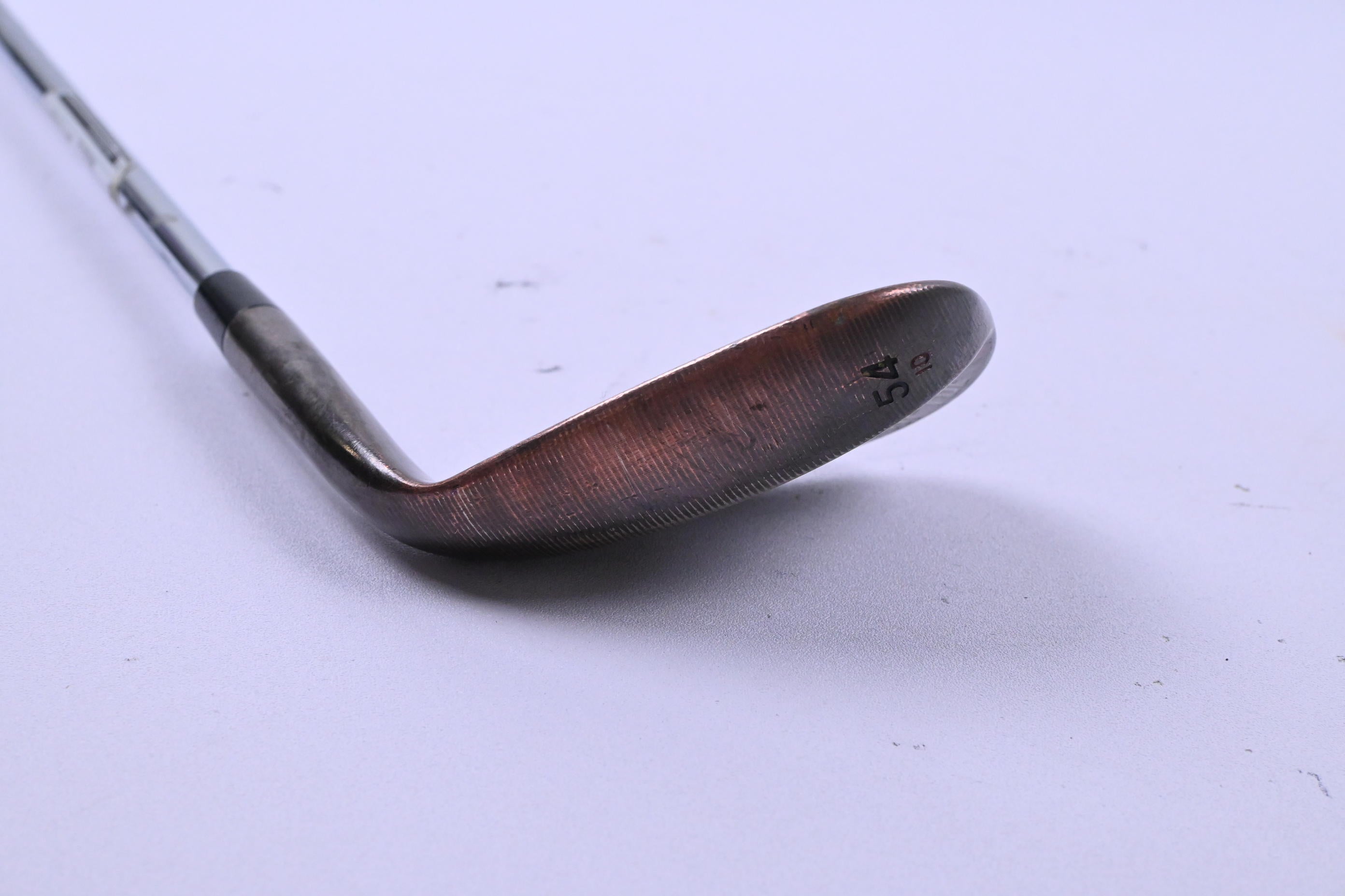 Left Hand Taylormade Hi-Toe Raw Sand Wedge / 54 Degree / Wedge Flex KBS HI-REV