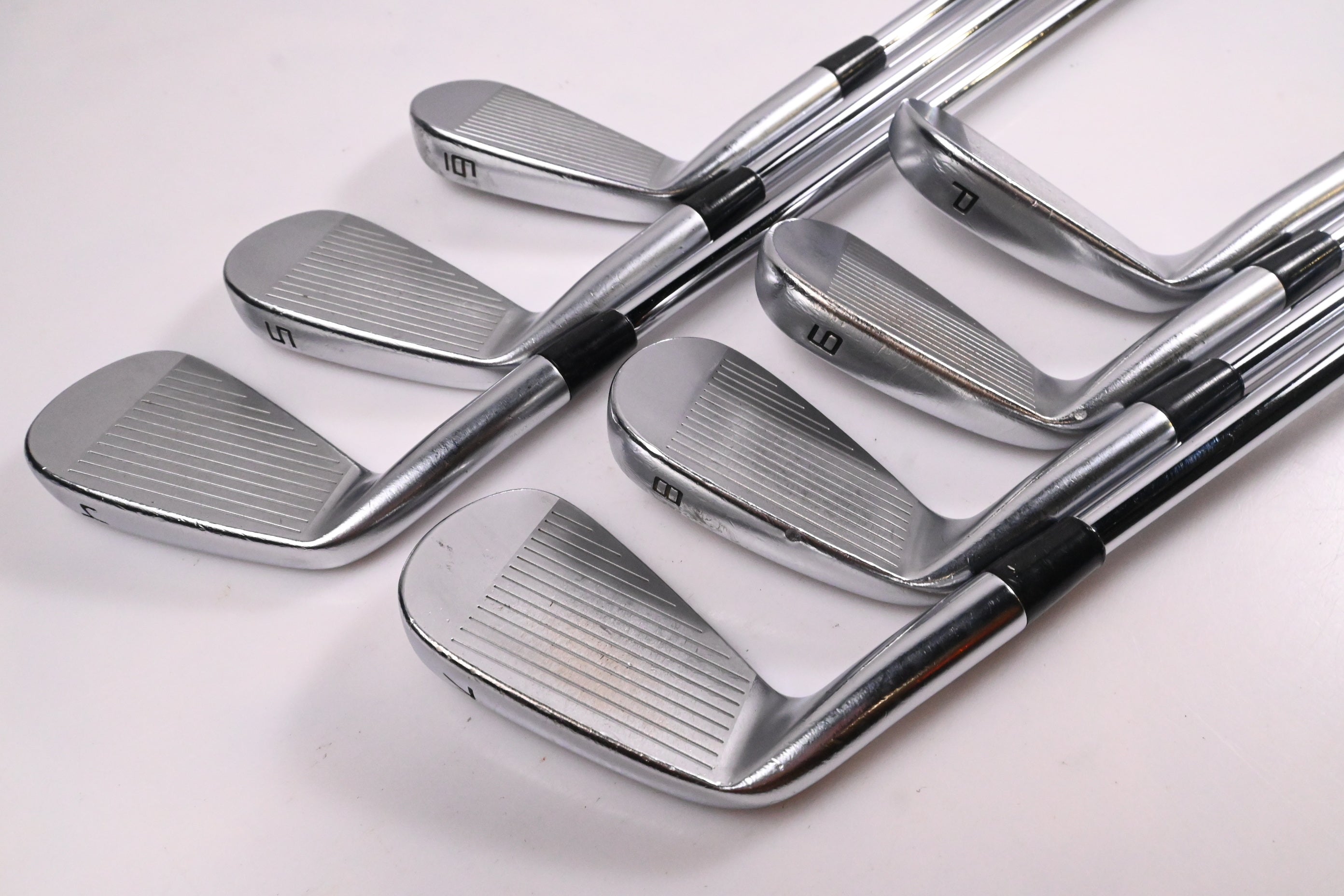 Taylormade P7MC 2023 Irons / 4-PW / Stiff Flex Project X LZ 120 Shafts