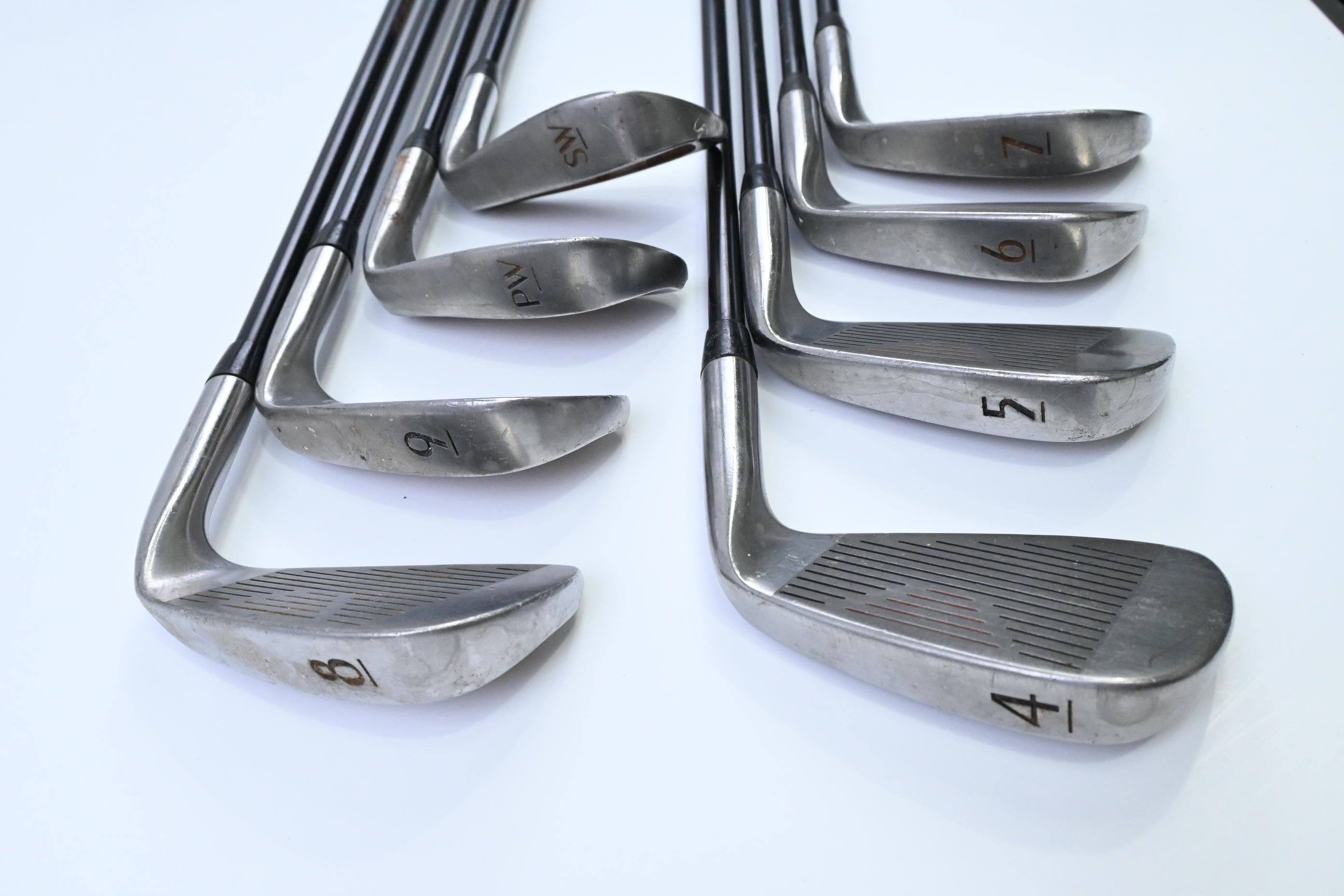 Left Hand Copperhead II Irons / 4-PW+SW / Regular Flex Aldila Shafts
