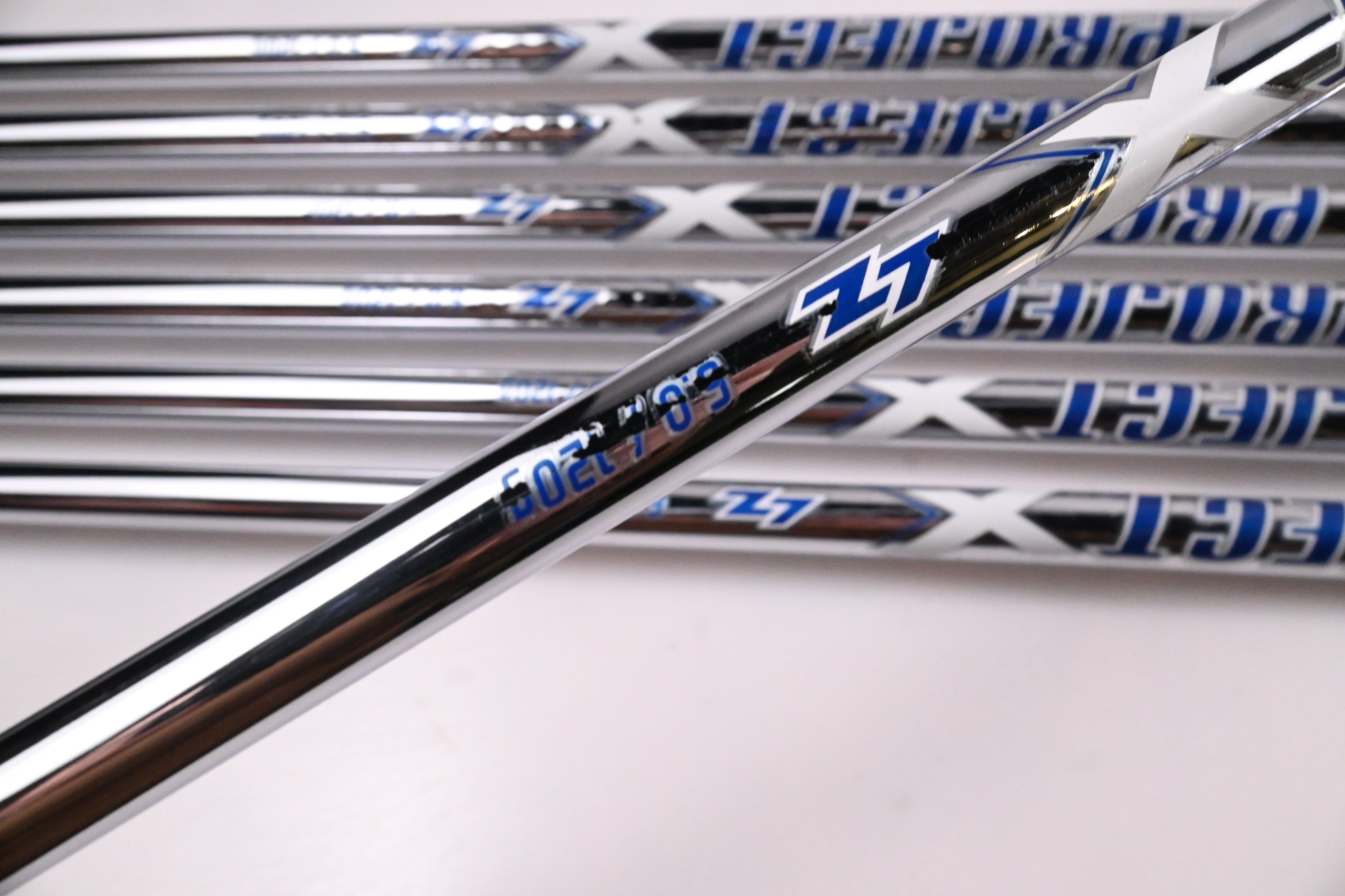 Taylormade P7MC 2023 Irons / 4-PW / Stiff Flex Project X LZ 120 Shafts