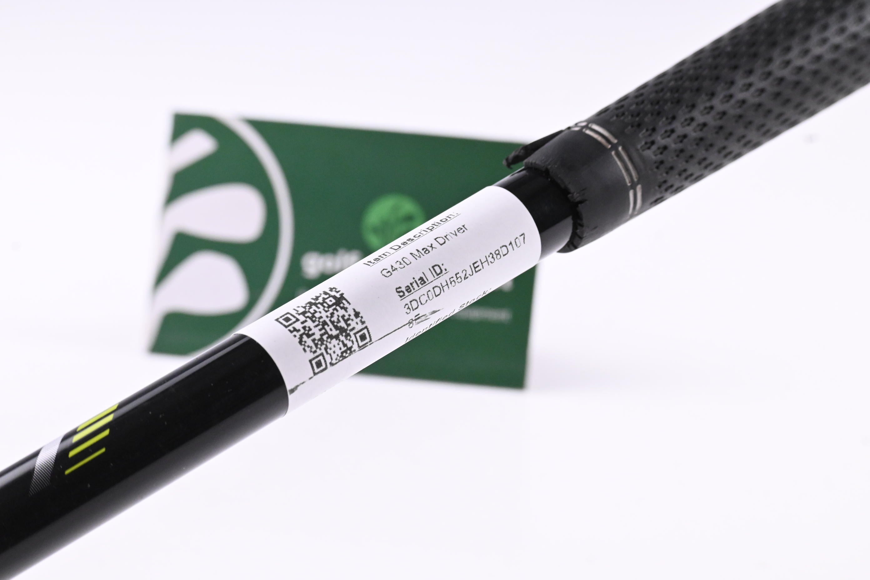 Left Hand Ping G430 Max Driver / 9 Degree / Stiff Flex Ping Alta CB 55 Shaft