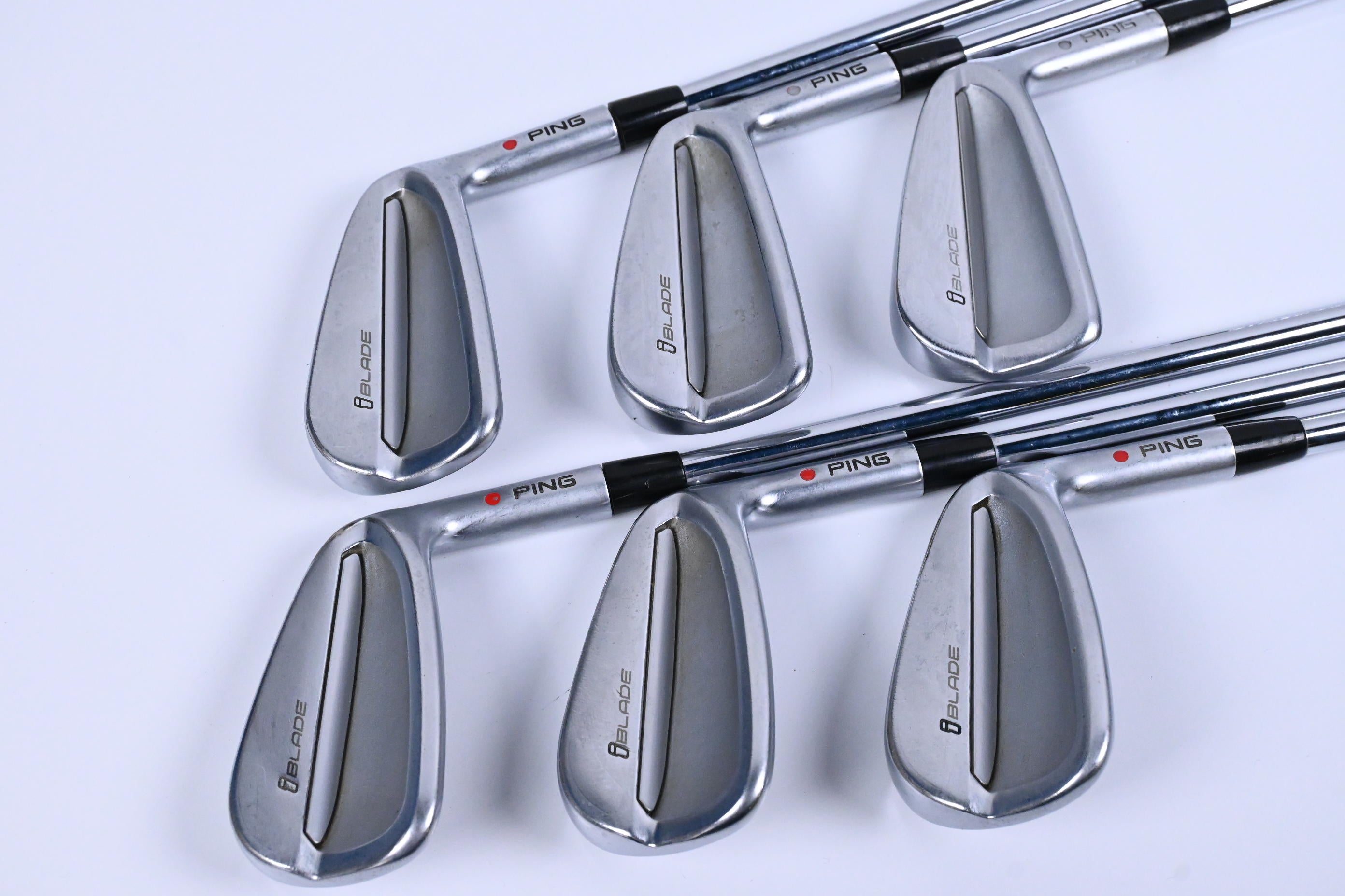 Ping iBlade Irons / 5-PW / Red Dot / Regular Flex N.S.PRO Modus3 Tour Shafts