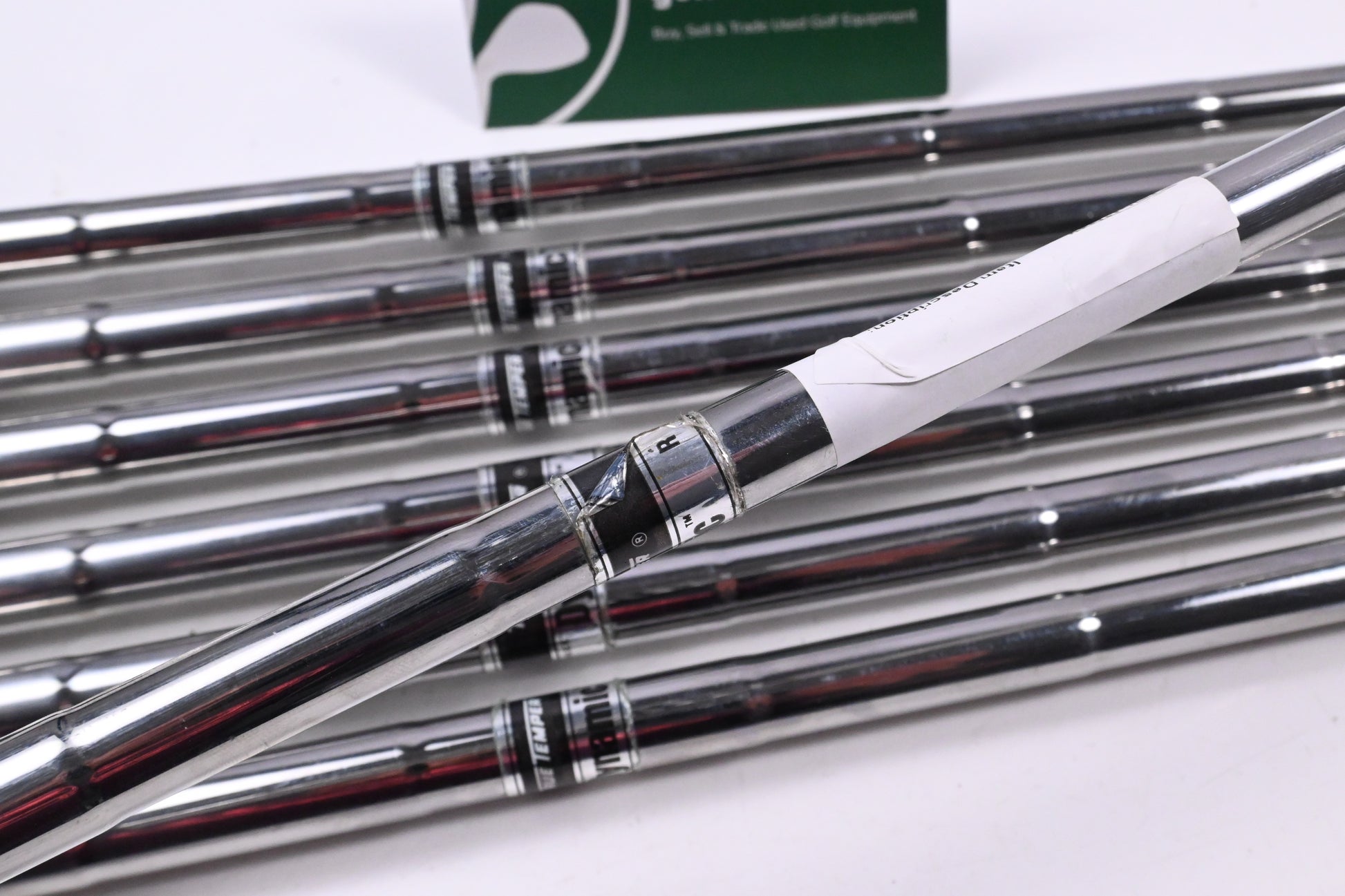 True Temper Dynamic Iron Shafts / Regular Flex / Set of 7 / .405" Tips