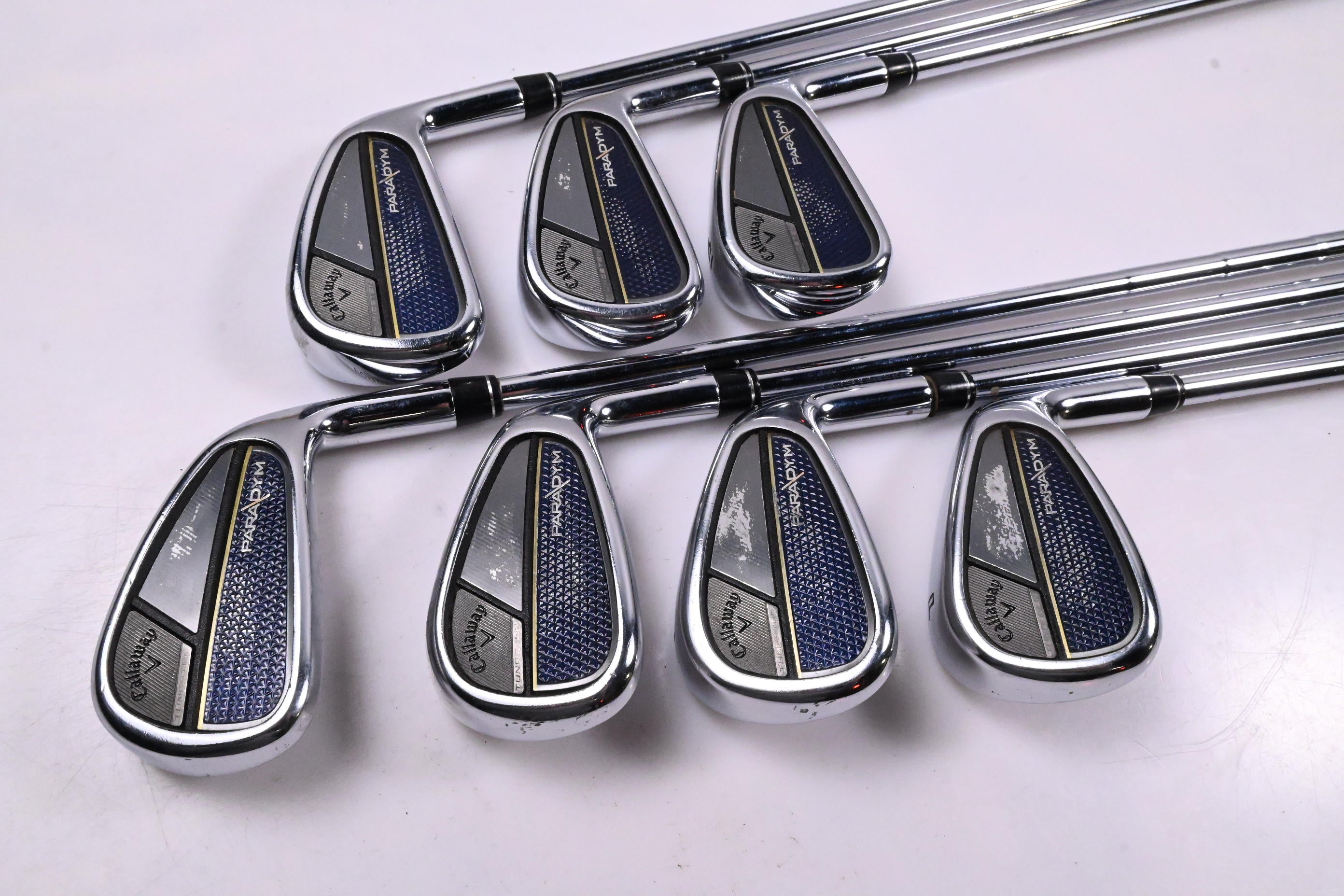 Callaway Paradym Irons / 4-PW / Stiff Flex Elevate MPH 95 Shafts