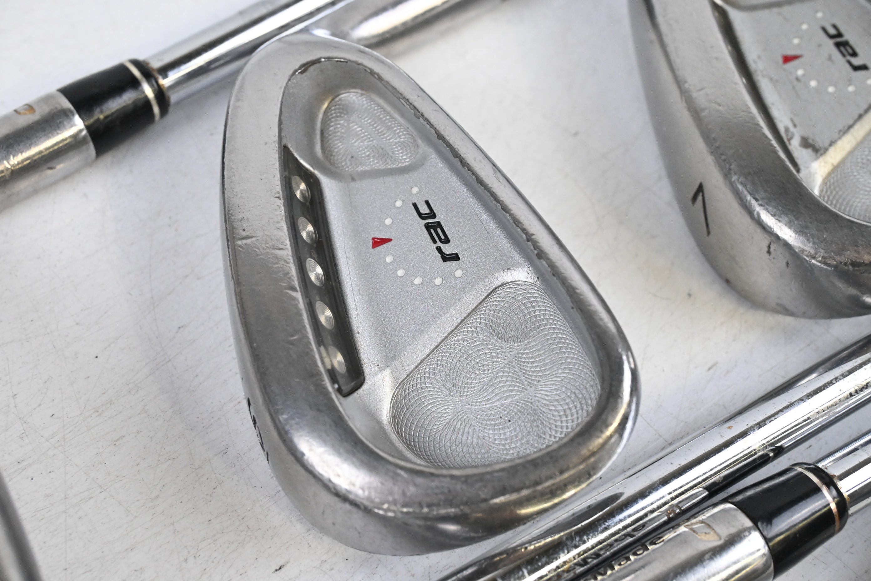 Taylormade RAC OS Irons / 5-PW / Stiff Flex Light Metal Shafts