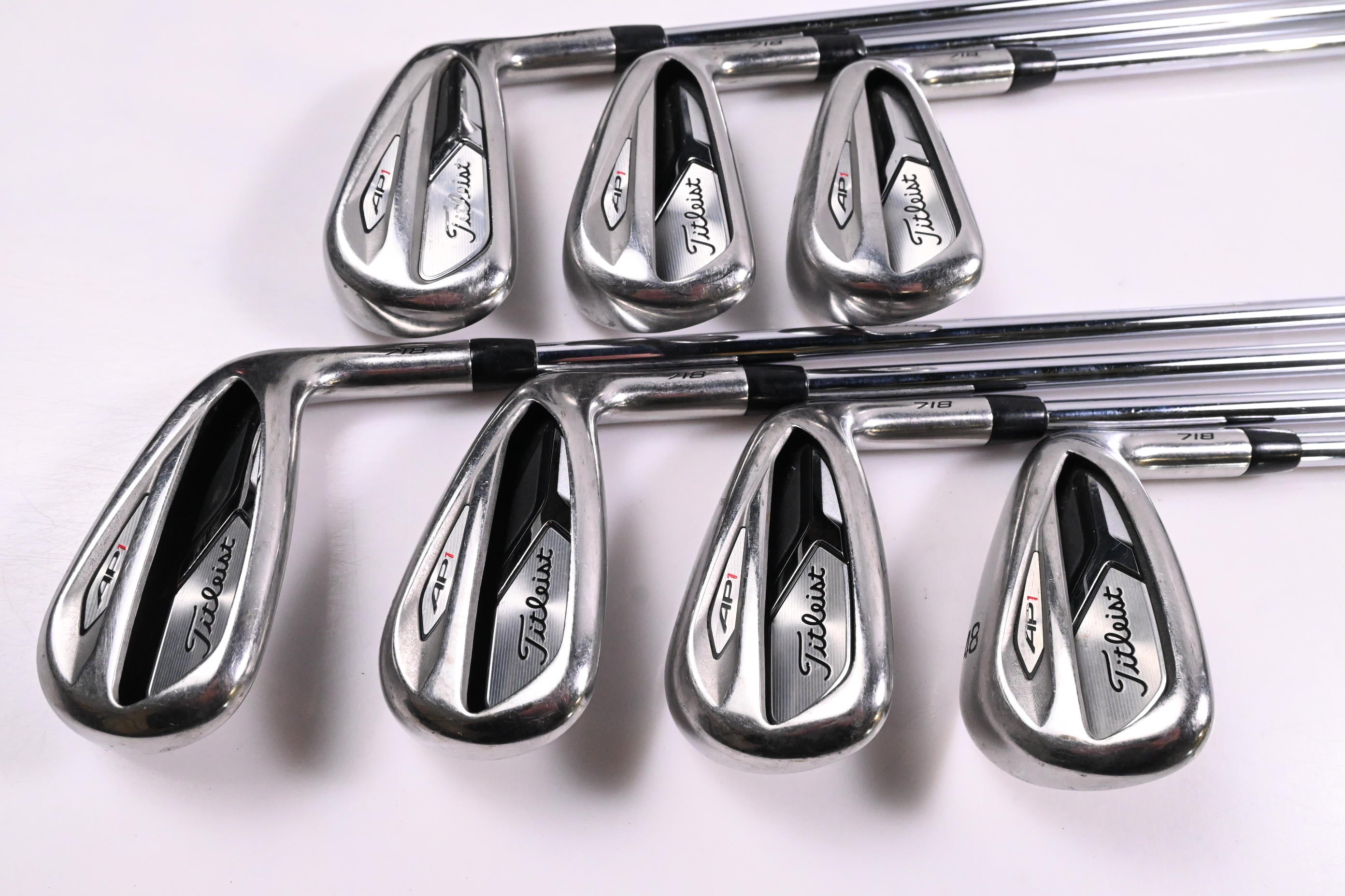 Titleist 718 AP1 Irons / 5-PW+48° / Regular Flex AMT Red R300 Shafts