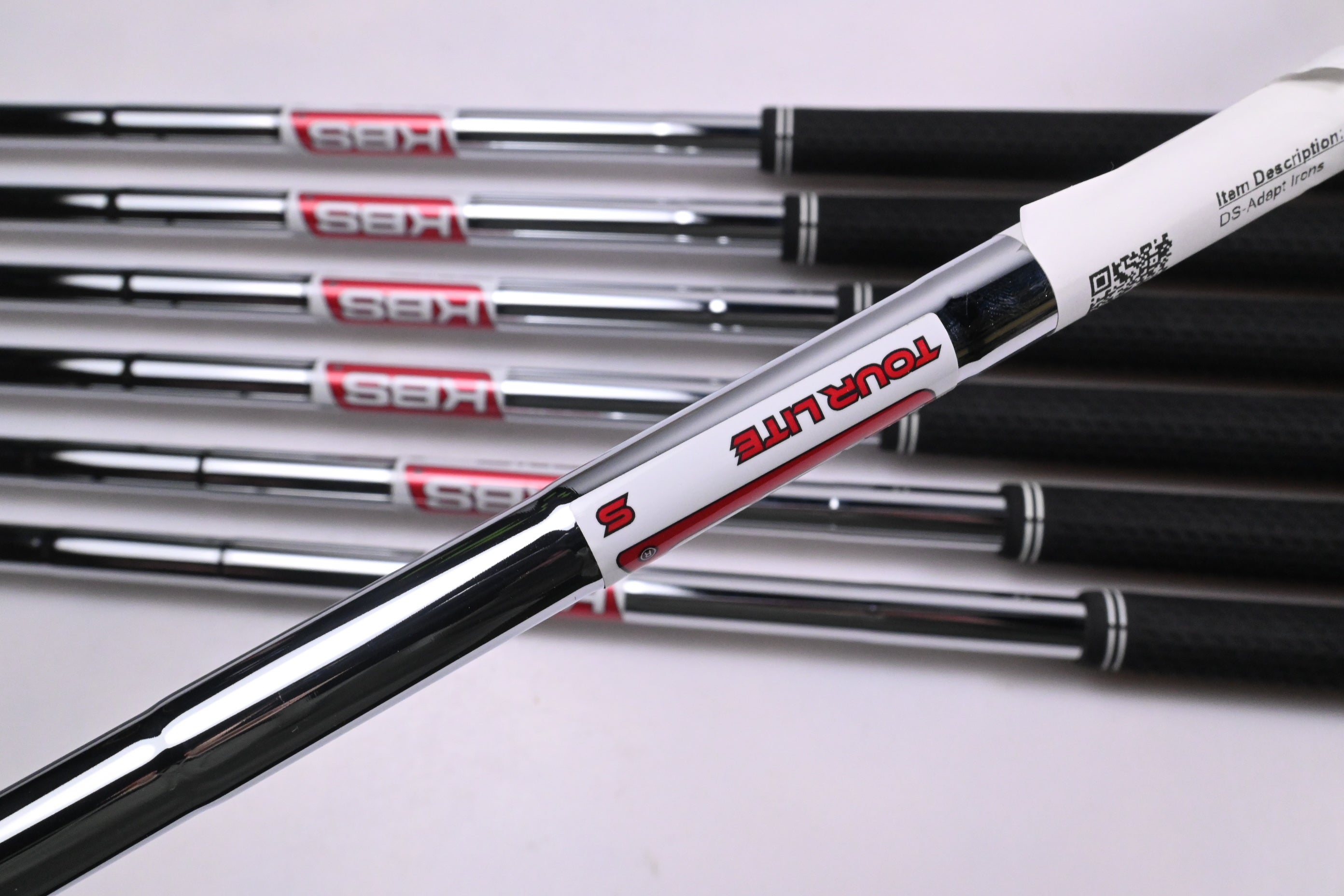 Cobra DS-Adapt Irons / 4-PW / Stiff Flex KBS Tour Lite Shafts