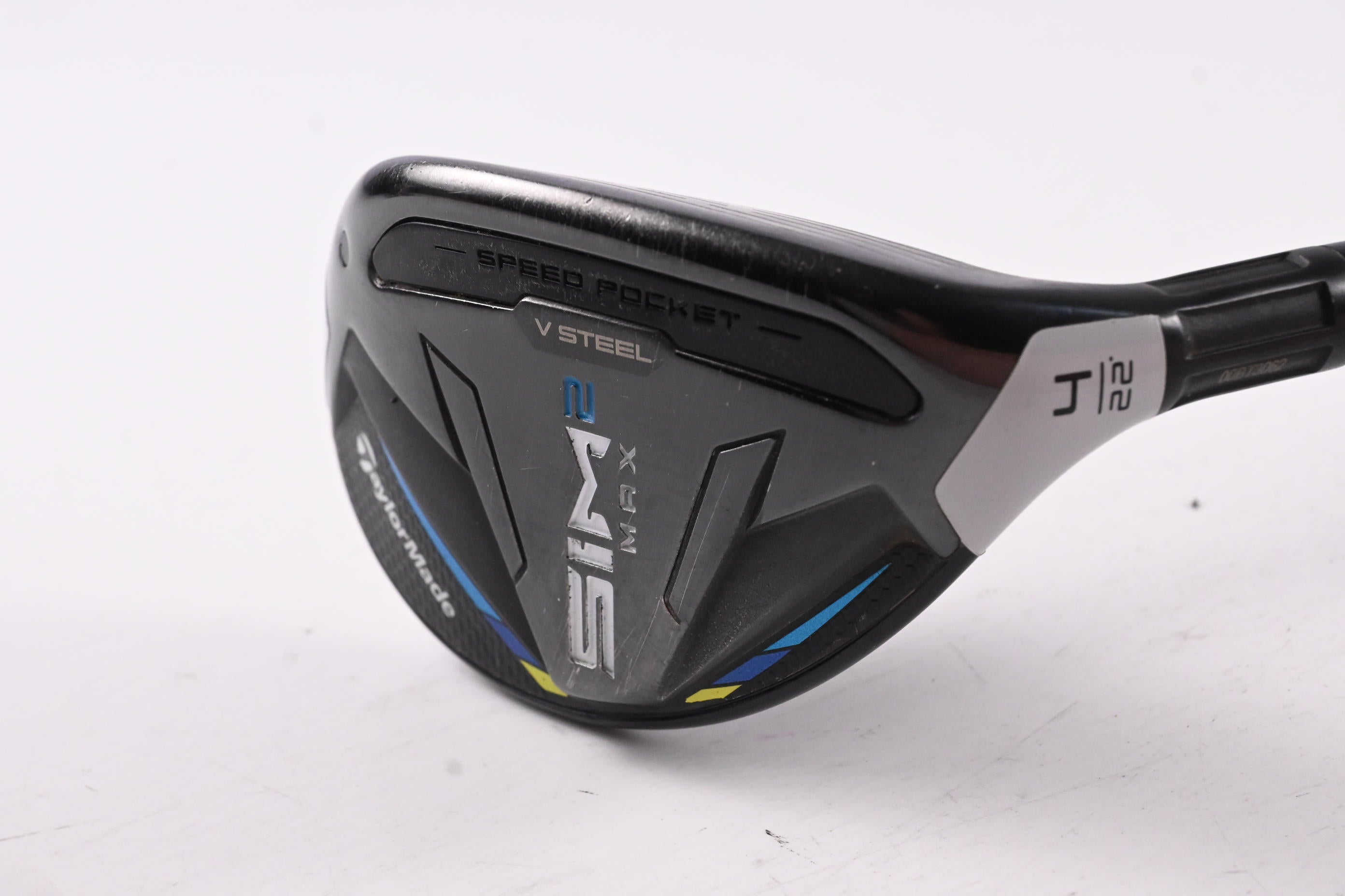 Taylormade SIM2 Max #4 Hybrid / 22 Degree / Stiff Flex Fujikura Ventus Blue 7