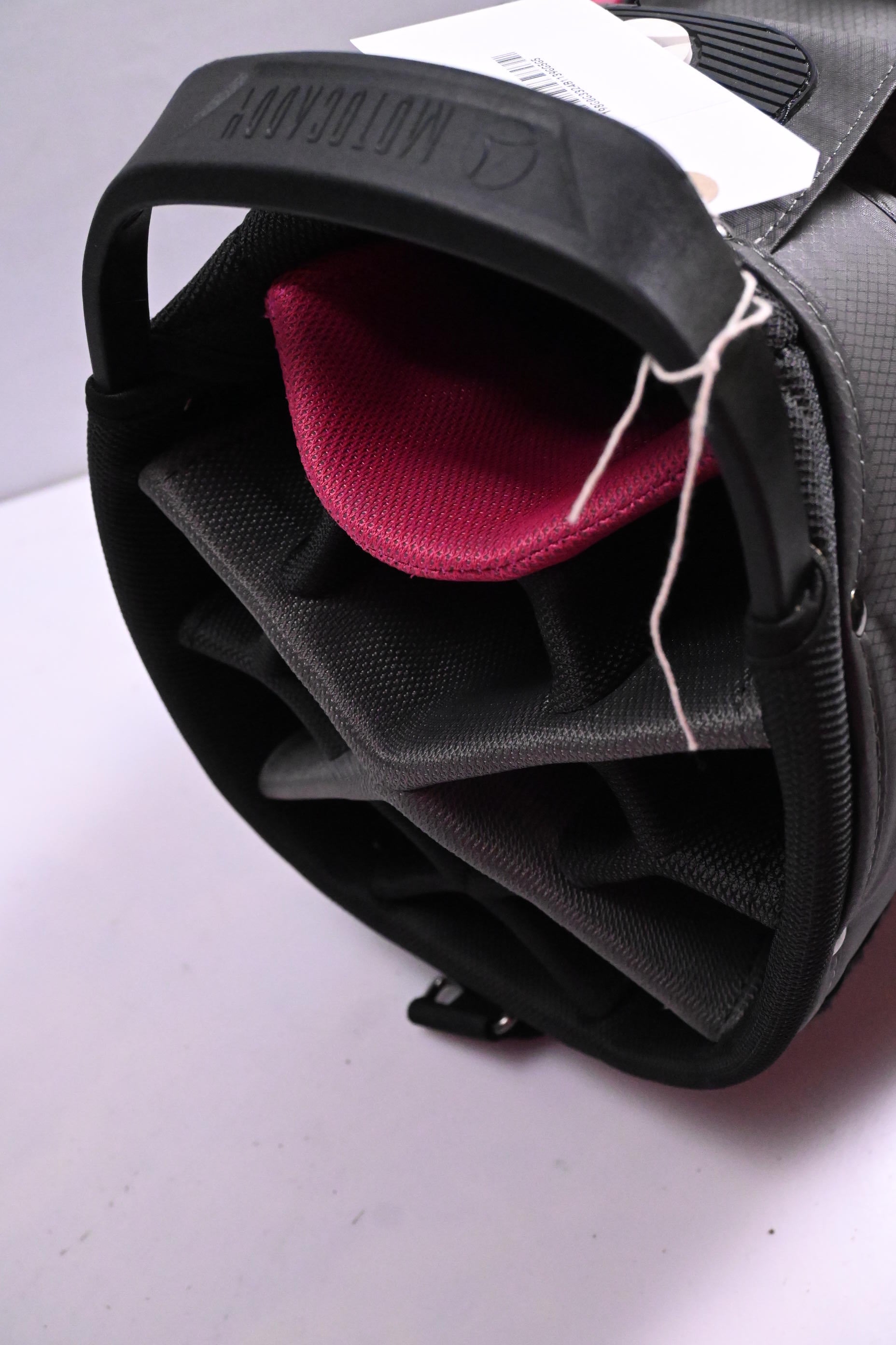 Motocaddy Dry Series Cart Bag / 14-Way Divider / Grey, Pink