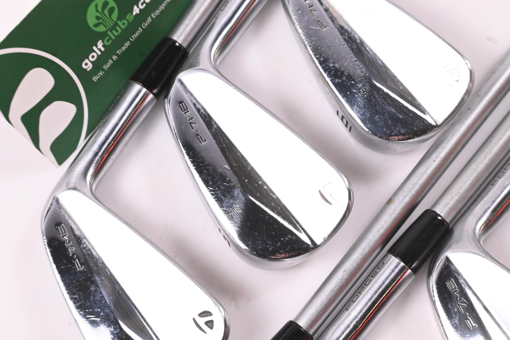 Taylormade P7MB 2023 Irons / 4-PW / Stiff Flex Shafts / No Shaft Bands