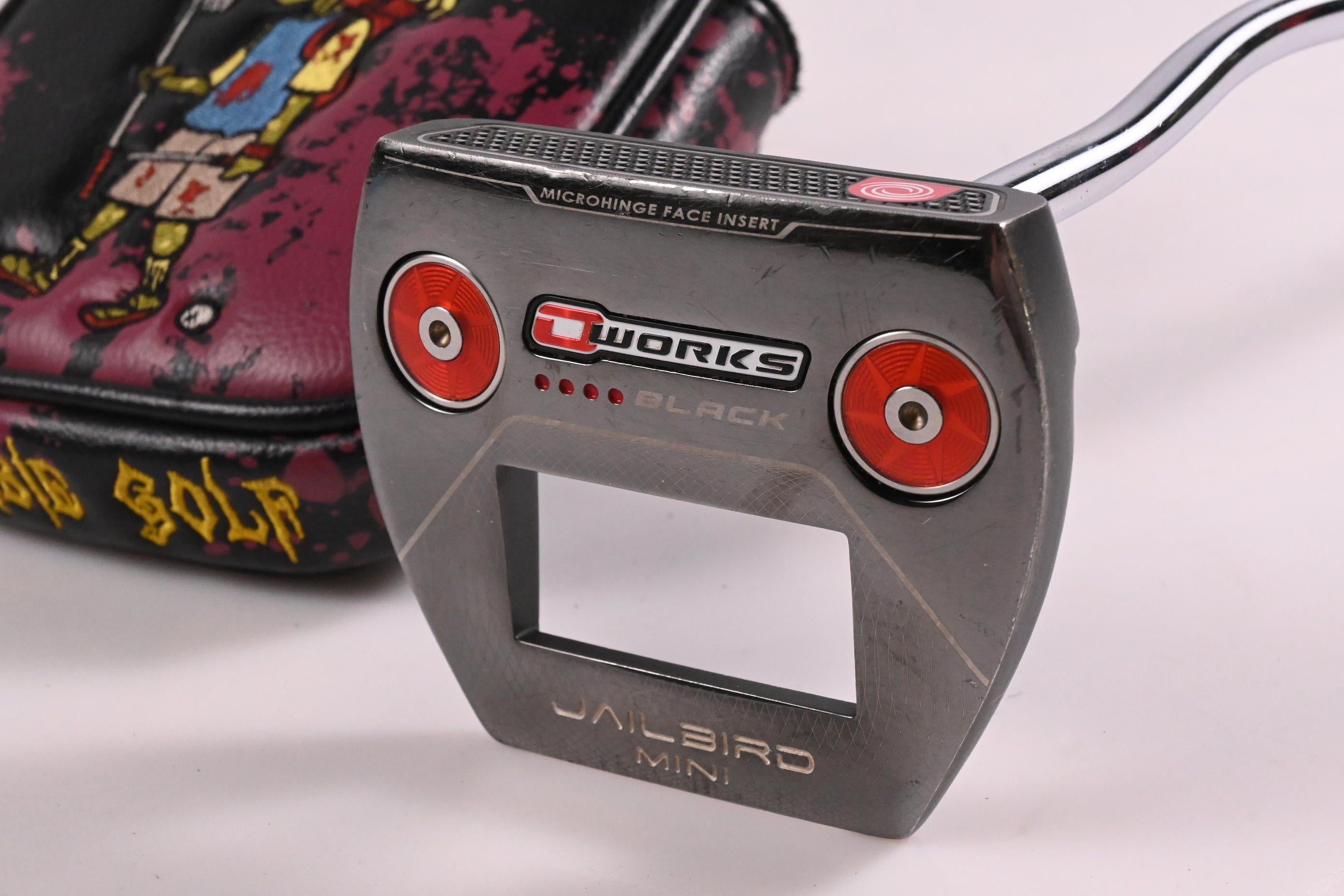Odyssey O-Works Black Jailbird Mini Putter / 35 Inch