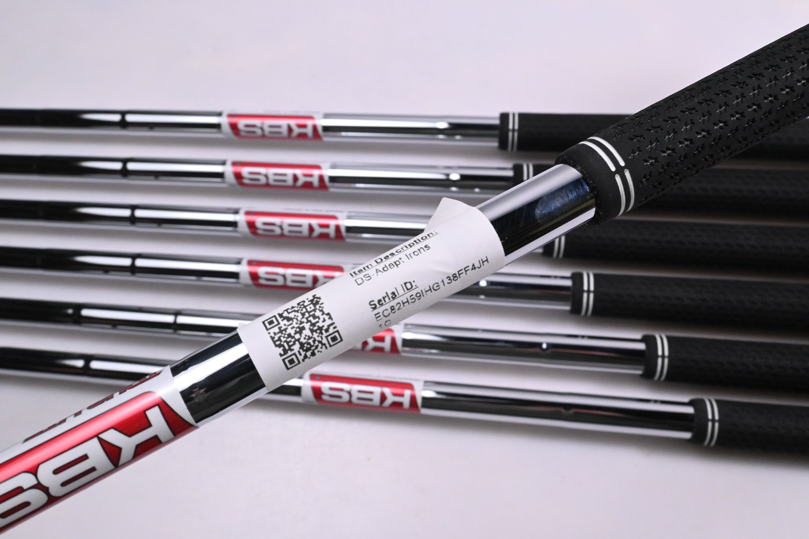 Cobra DS-Adapt Irons / 4-PW / Stiff Flex KBS Tour Lite Shafts