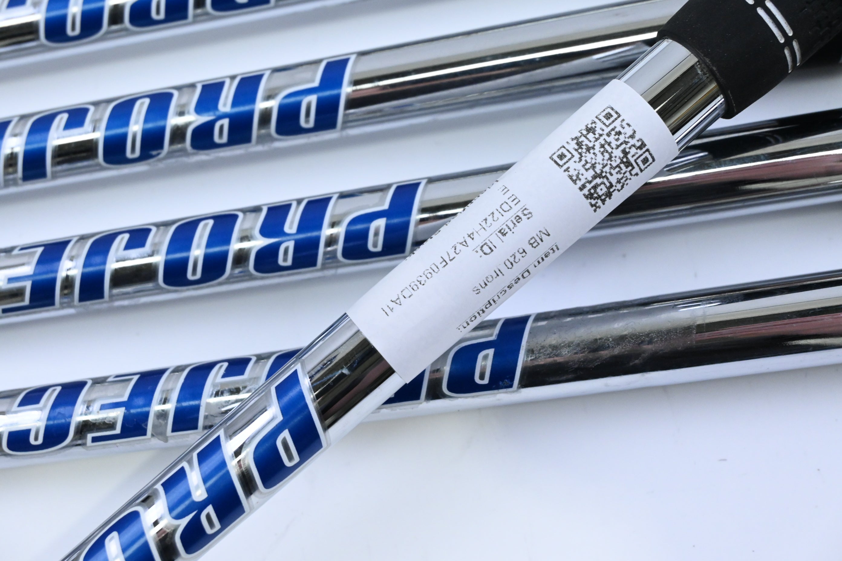 Titleist MB 620 Irons / 6-PW / Stiff Flex Project X LZ 120 Shafts