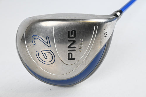 Ping G2 Driver / 10 Degree / Regular Flex Grafalloy ProLaunch Blue 65 Shaft