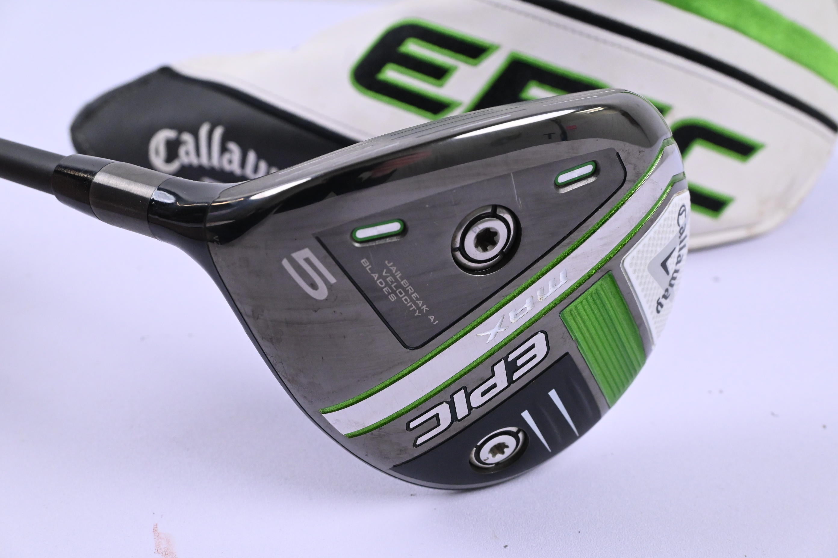 Left Hand Callaway Epic Max #5 Wood / 18 Degree / Ladies Flex Cypher 40 Shaft