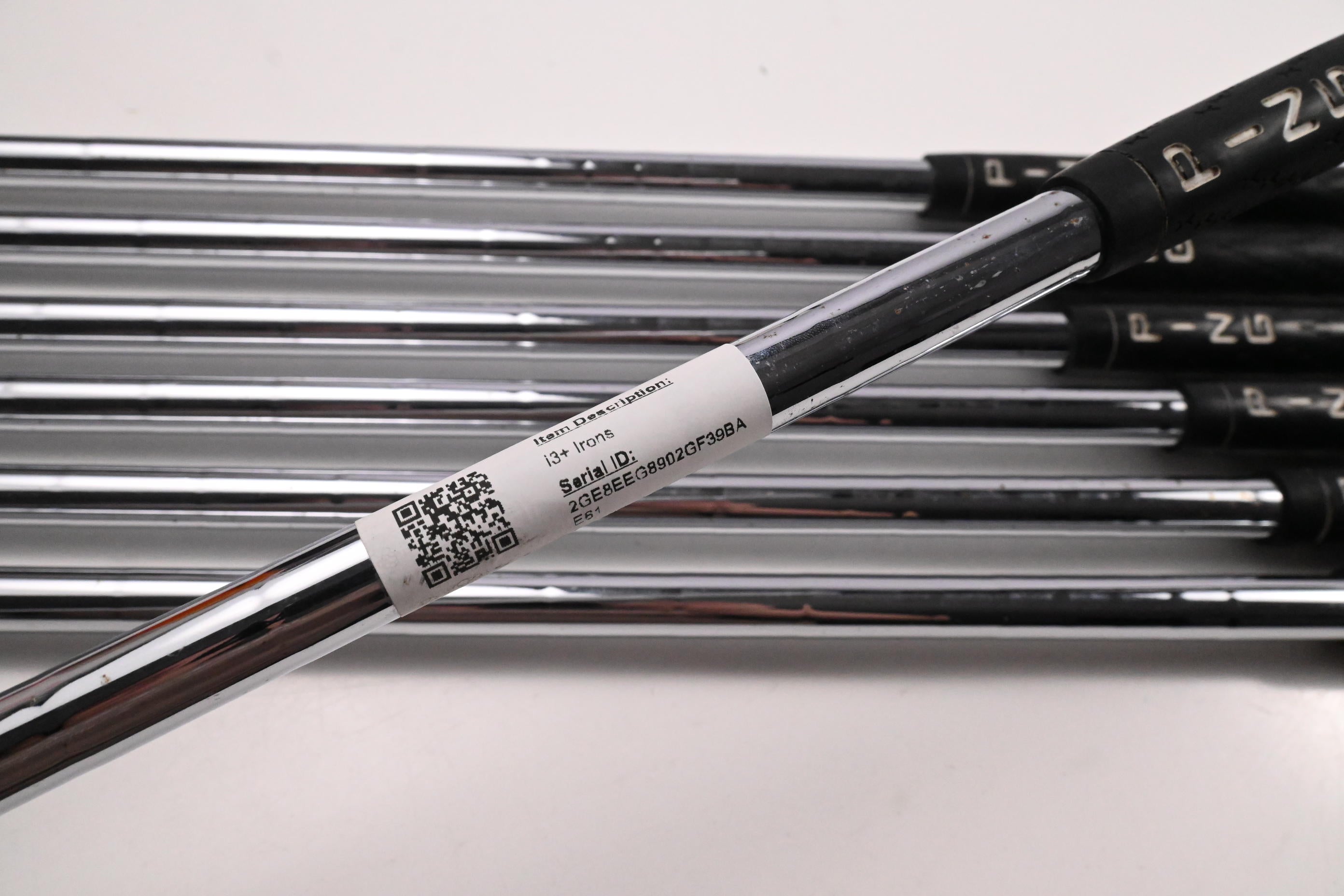 Ping i3+ Irons / 3-9i / Green Dot / Stiff Flex Ping Steel Shafts