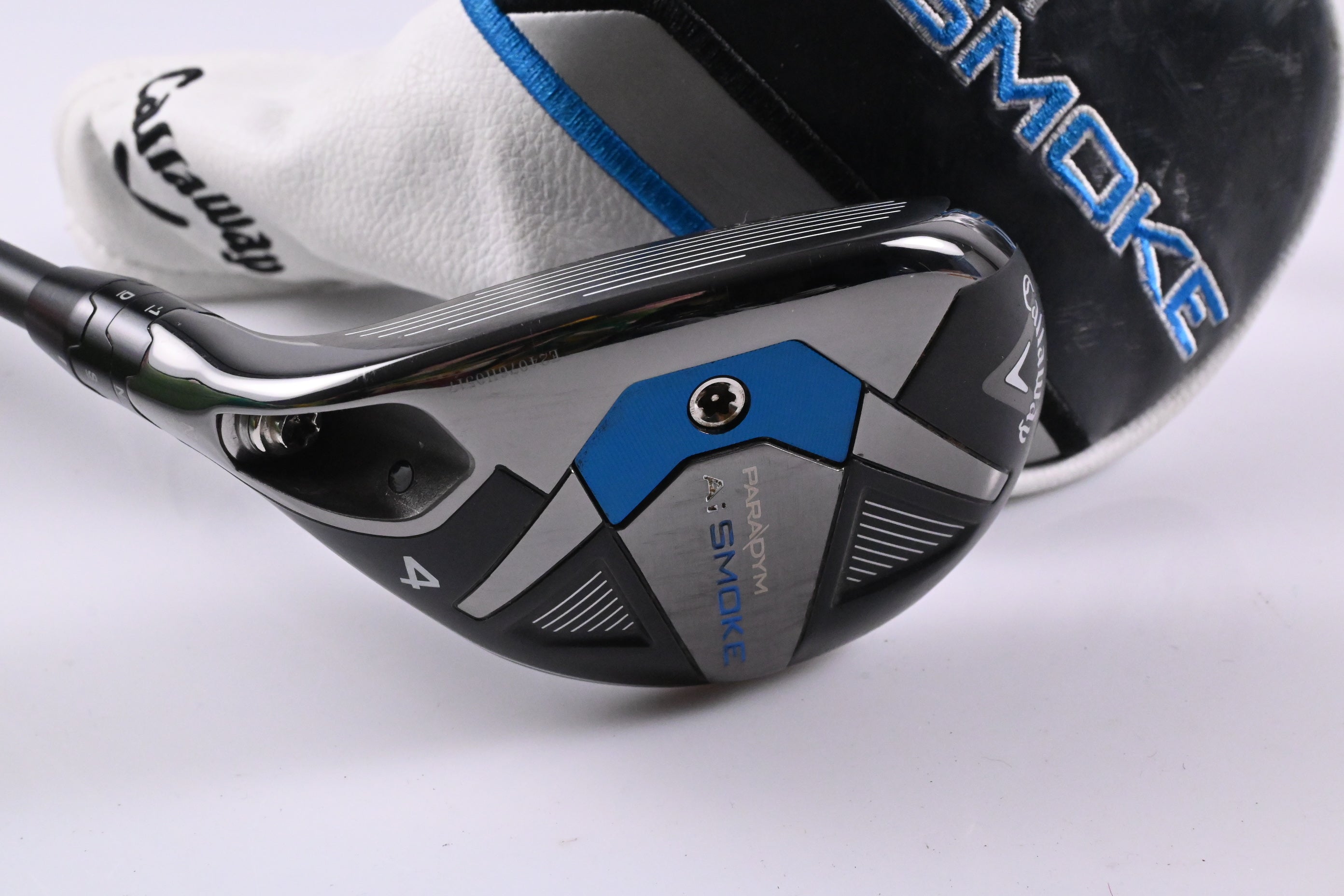 Left Hand Callaway Paradym Ai Smoke #4 Hybrid / 21 Degree / Regular Flex Cypher