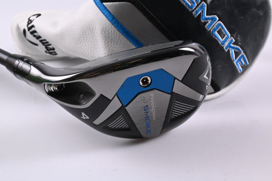 Left Hand Callaway Paradym Ai Smoke #4 Hybrid / 21 Degree / Regular Flex Cypher