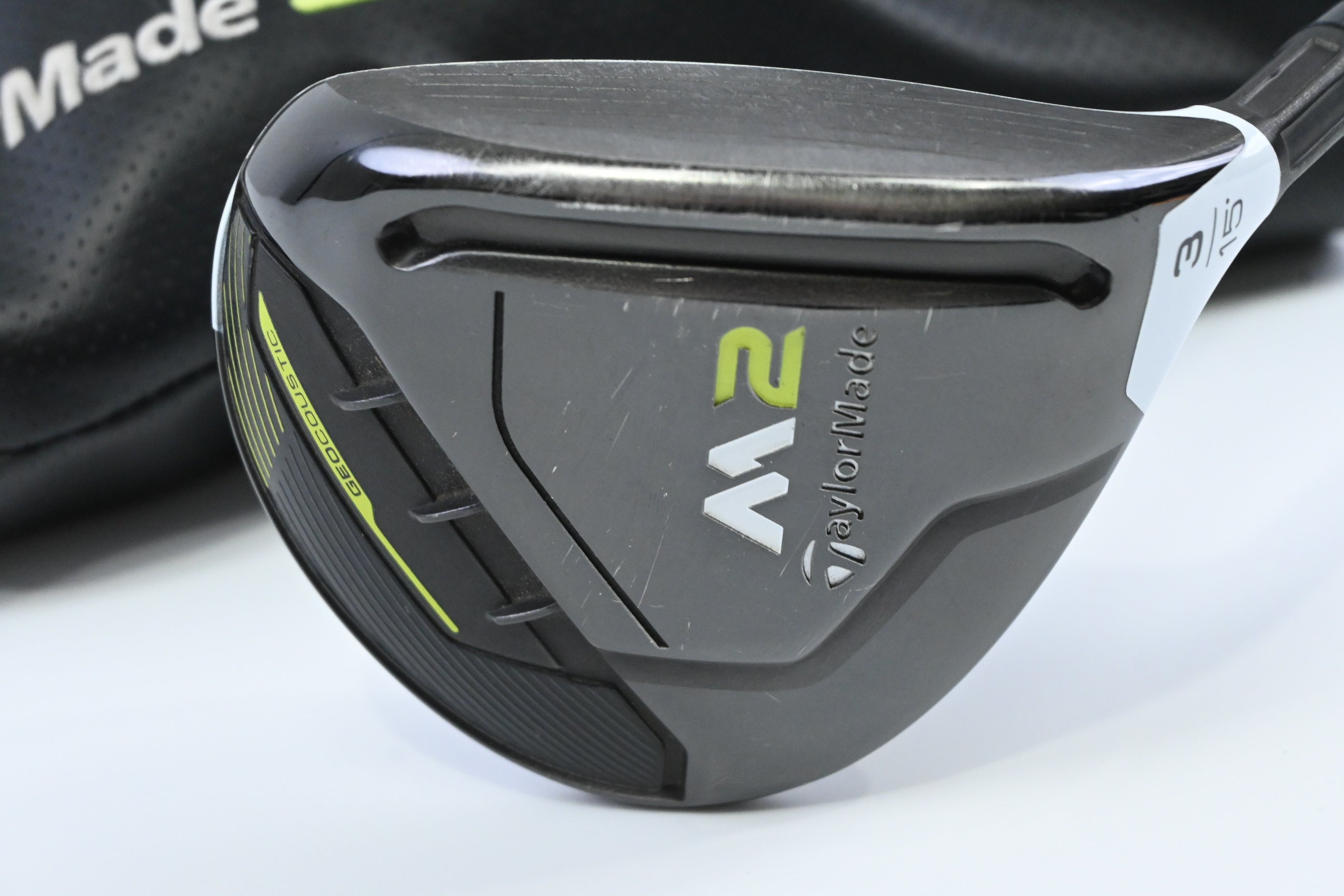 Taylormade M2 2017 #3 Wood / 15 Degree / Stiff Flex Taylormade M2 Reax 65 Shaft